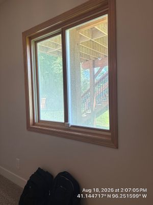 Interior Wood-Framed Window Installation and Room Refresh in Gretna