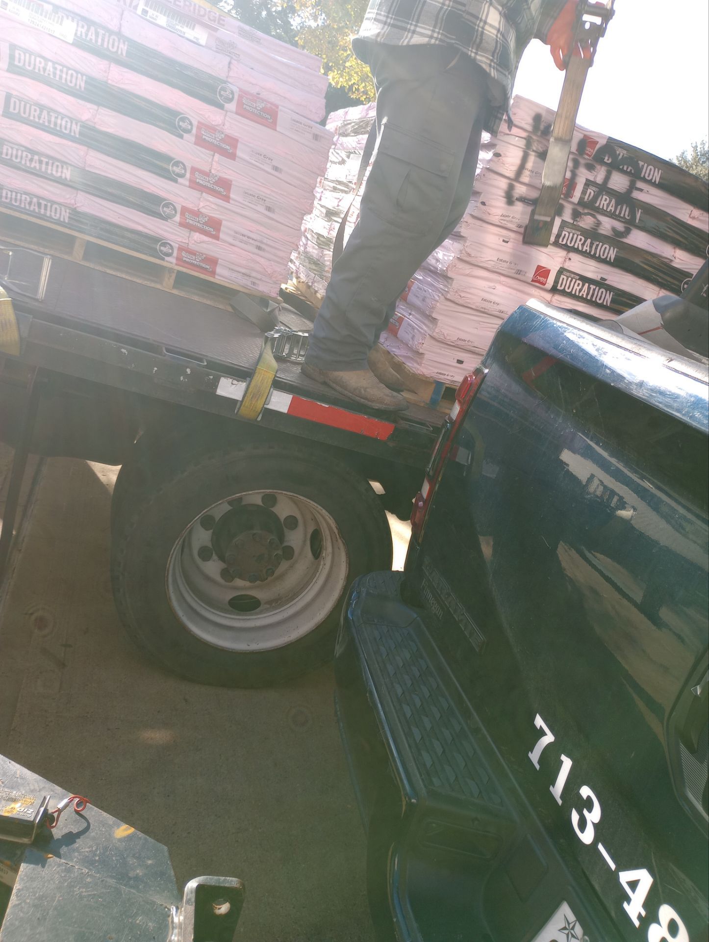 Residential Roofing Installation using Owen's Corning Duration (Lifetime) Shingles by Roof Repair Company