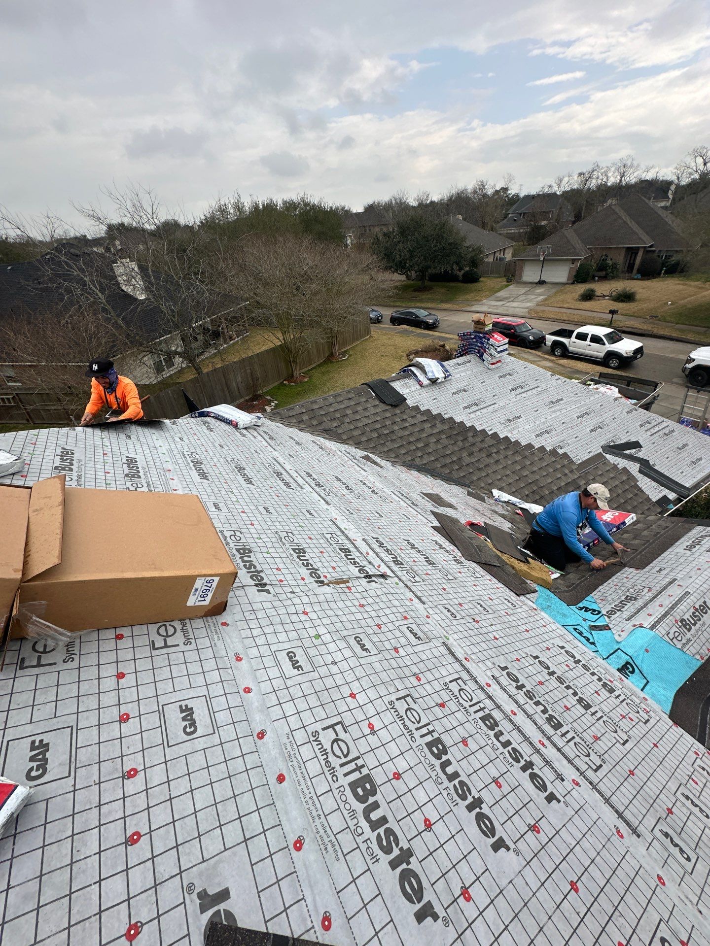 Roof Replacement in League City TX by Roof Repair Company