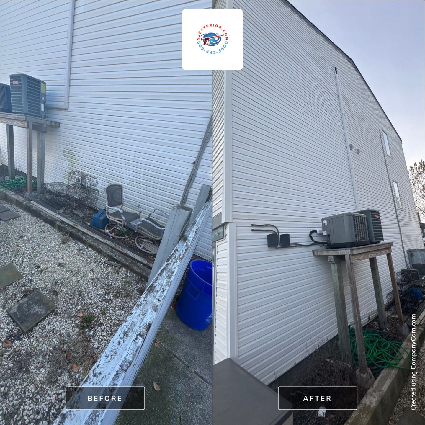 Commercial Cleaning using Building SoftWash by SJ Exterior