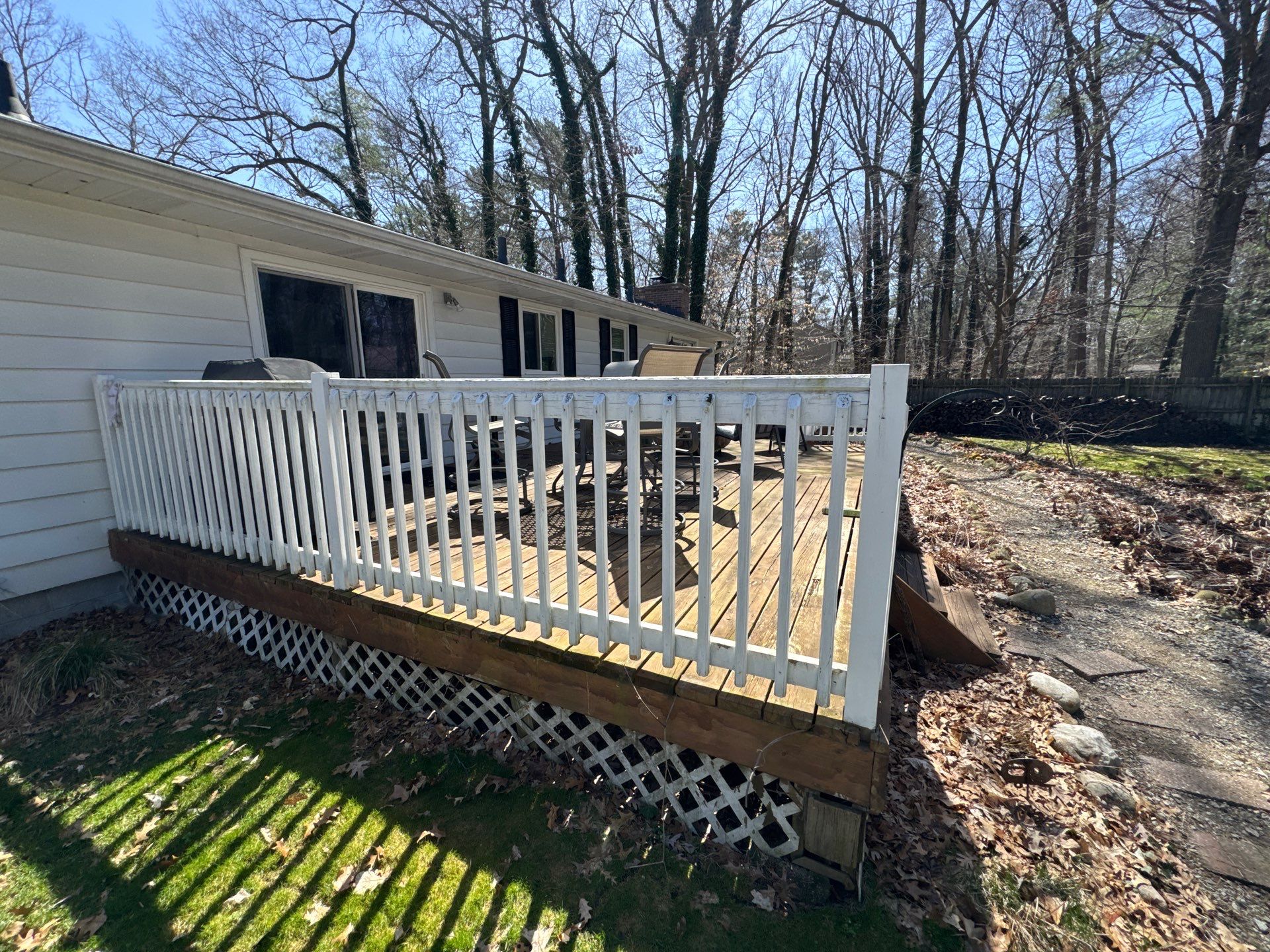 Deck Staining. by Gordon Painting