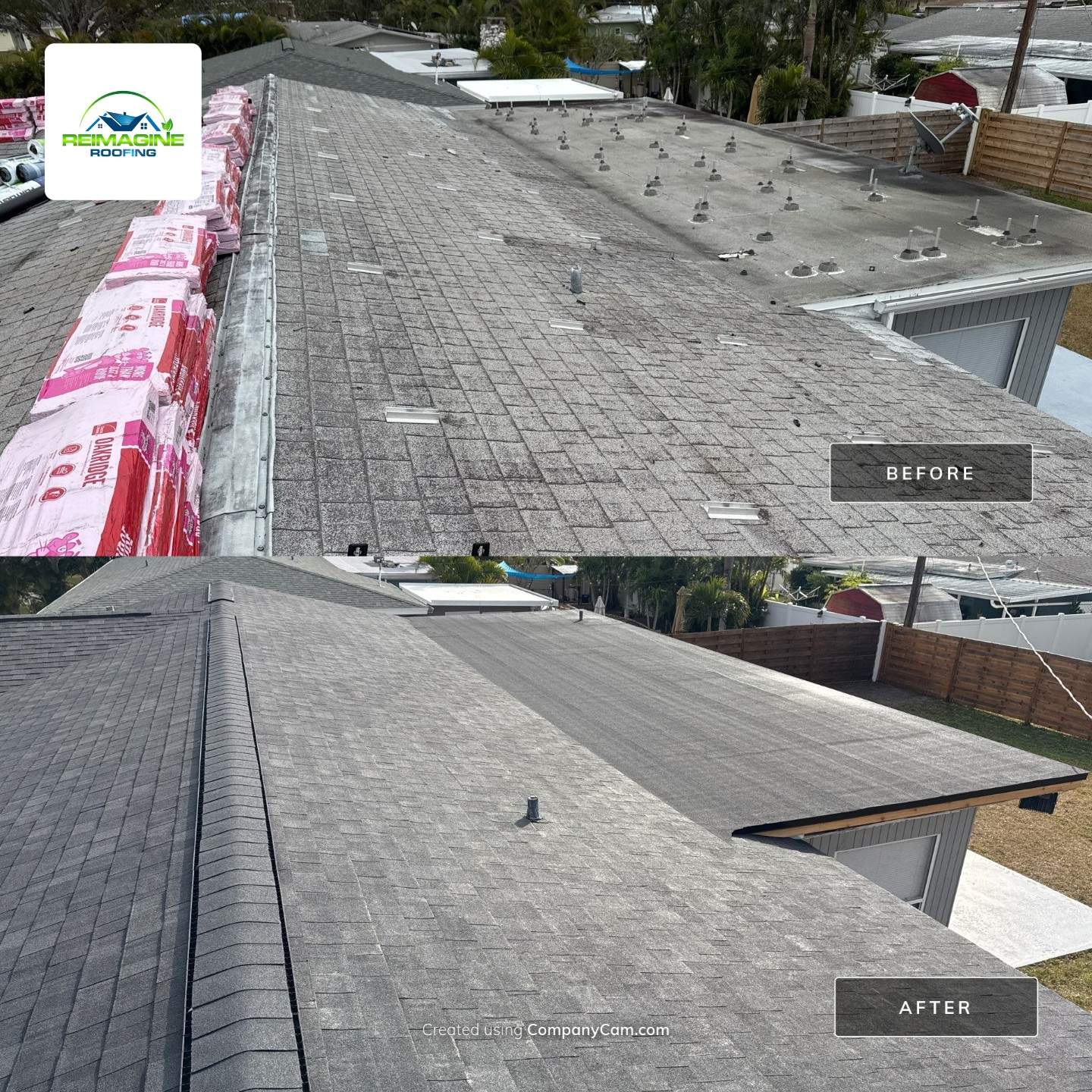 Onyx Black Shingles by Reimagine Roofing