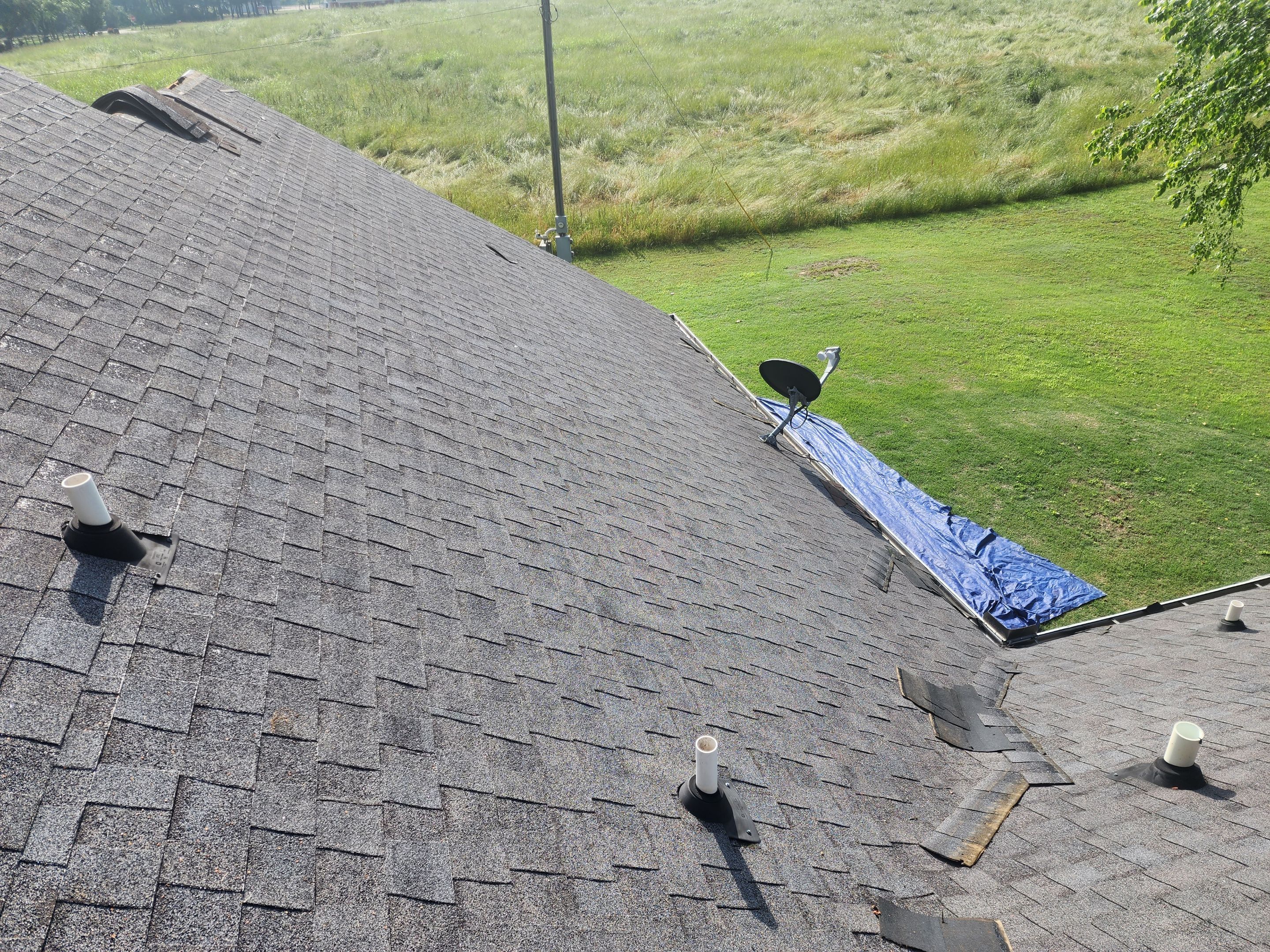 Residential Shingle Reroof using Malarkey Vista by Hostetler Roofing