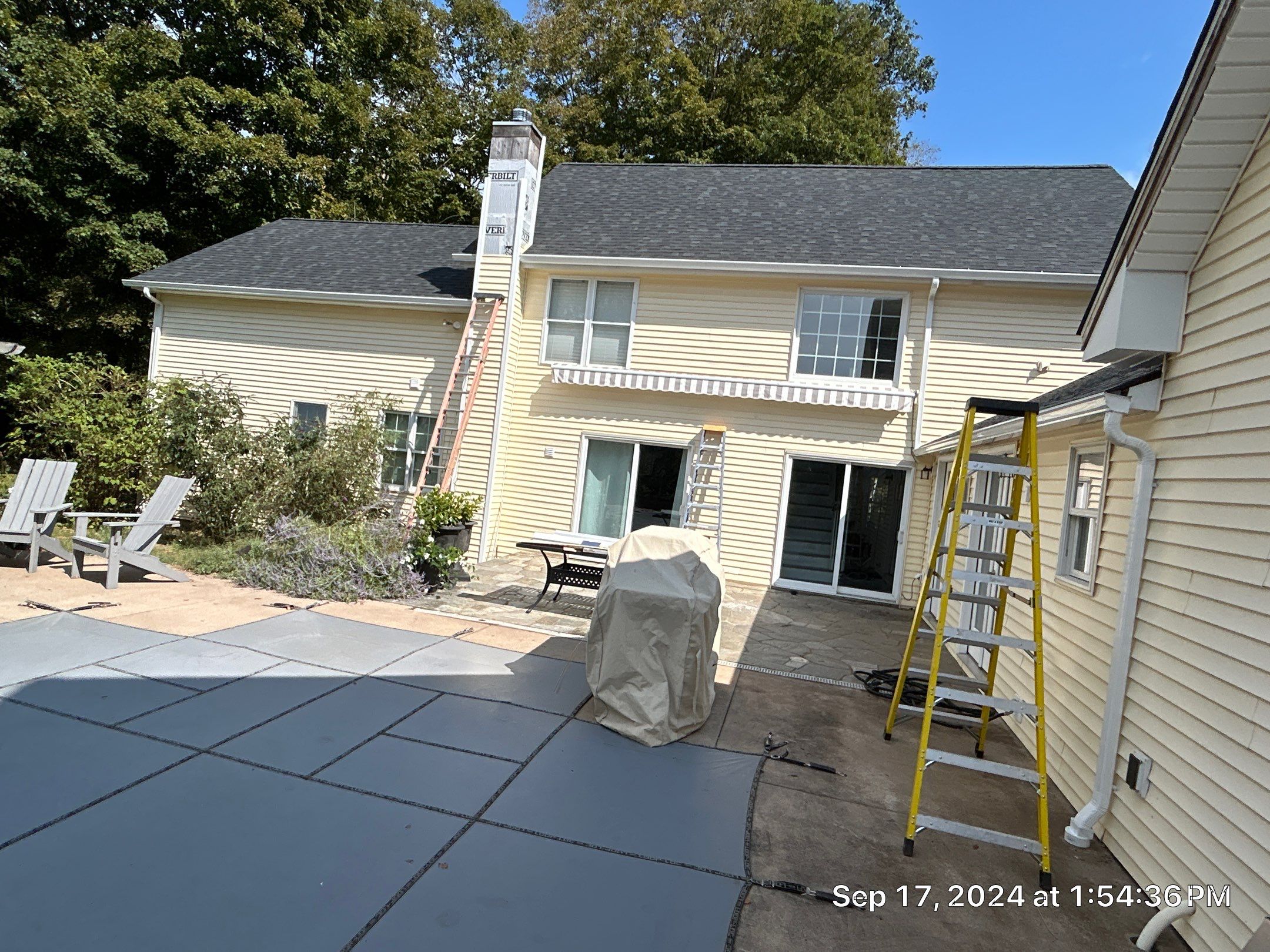 Residential Roofing Installation using Owens Corning TruDefinition Duration AR - Onyx Black by A Plus Exterior