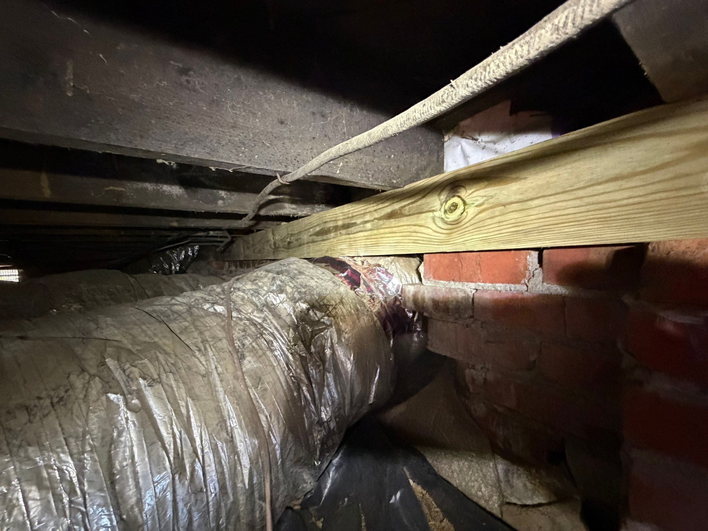 Project in Portsmouth by Patriot Crawl Space Repairs