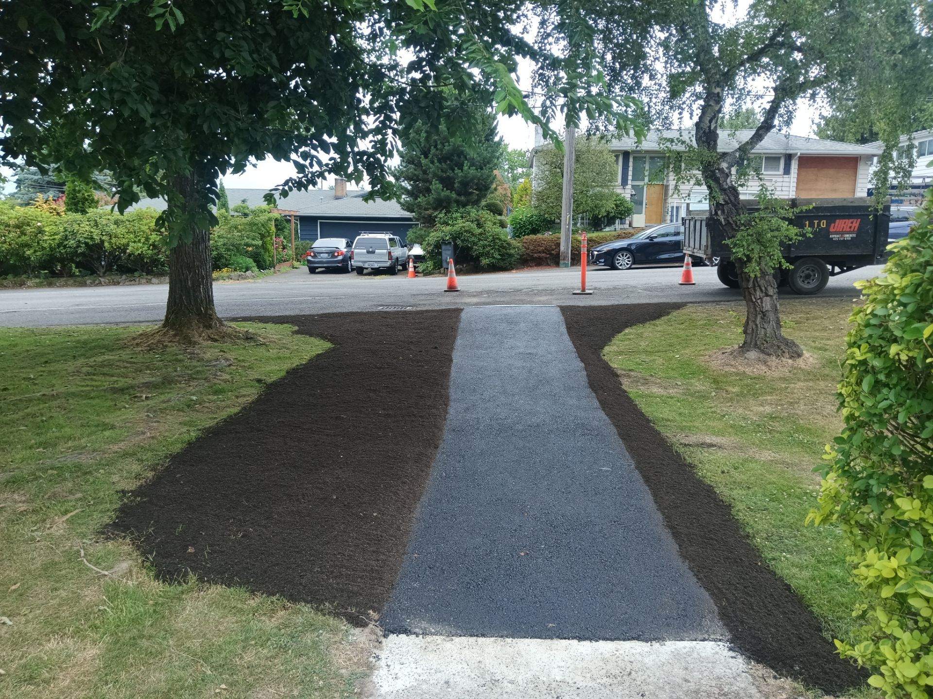 Sealcoat Parking Lot Renovation by Jireh Asphalt & Concrete Inc 