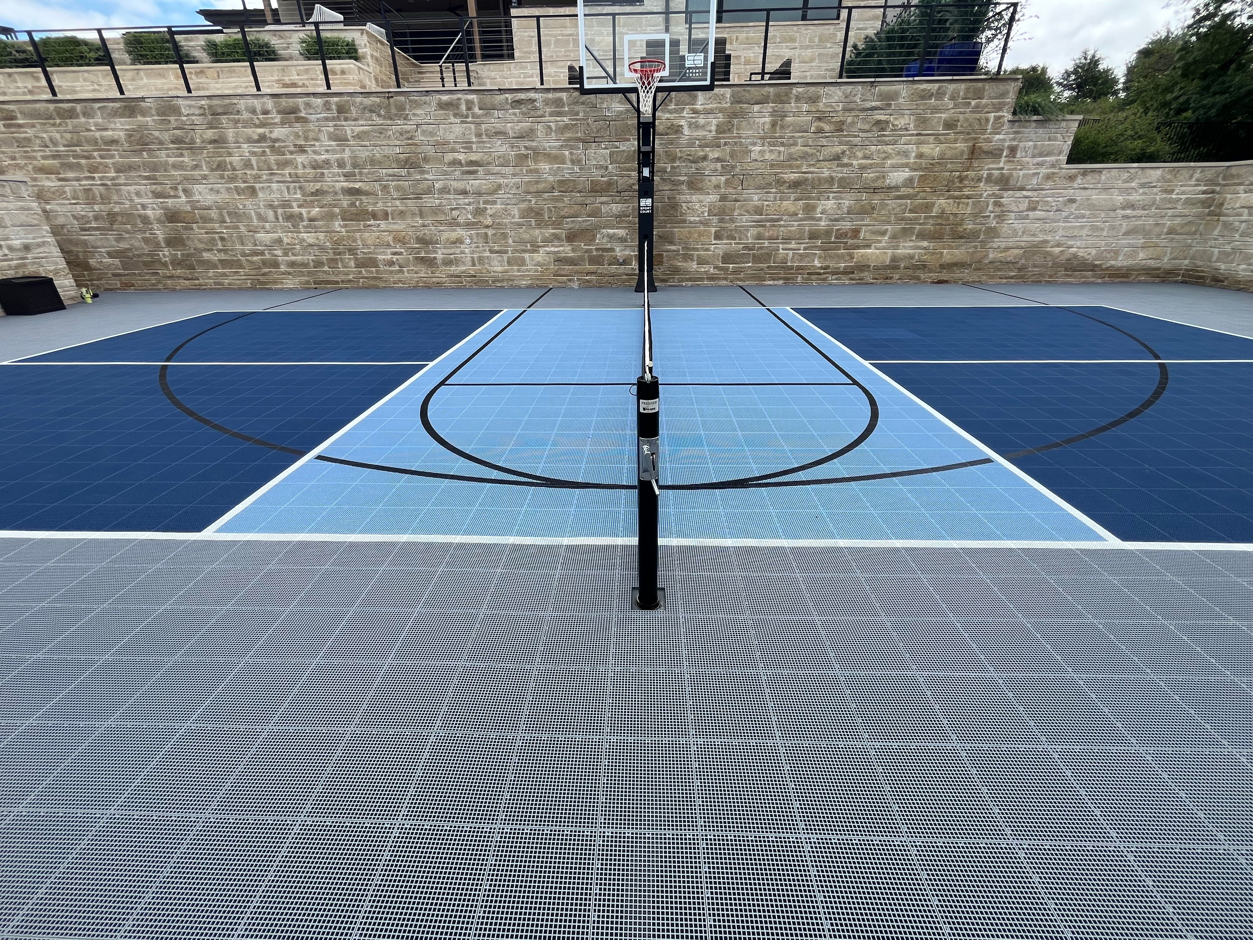 Custom Multicourt in Spanish Oaks by Sport Court Austin