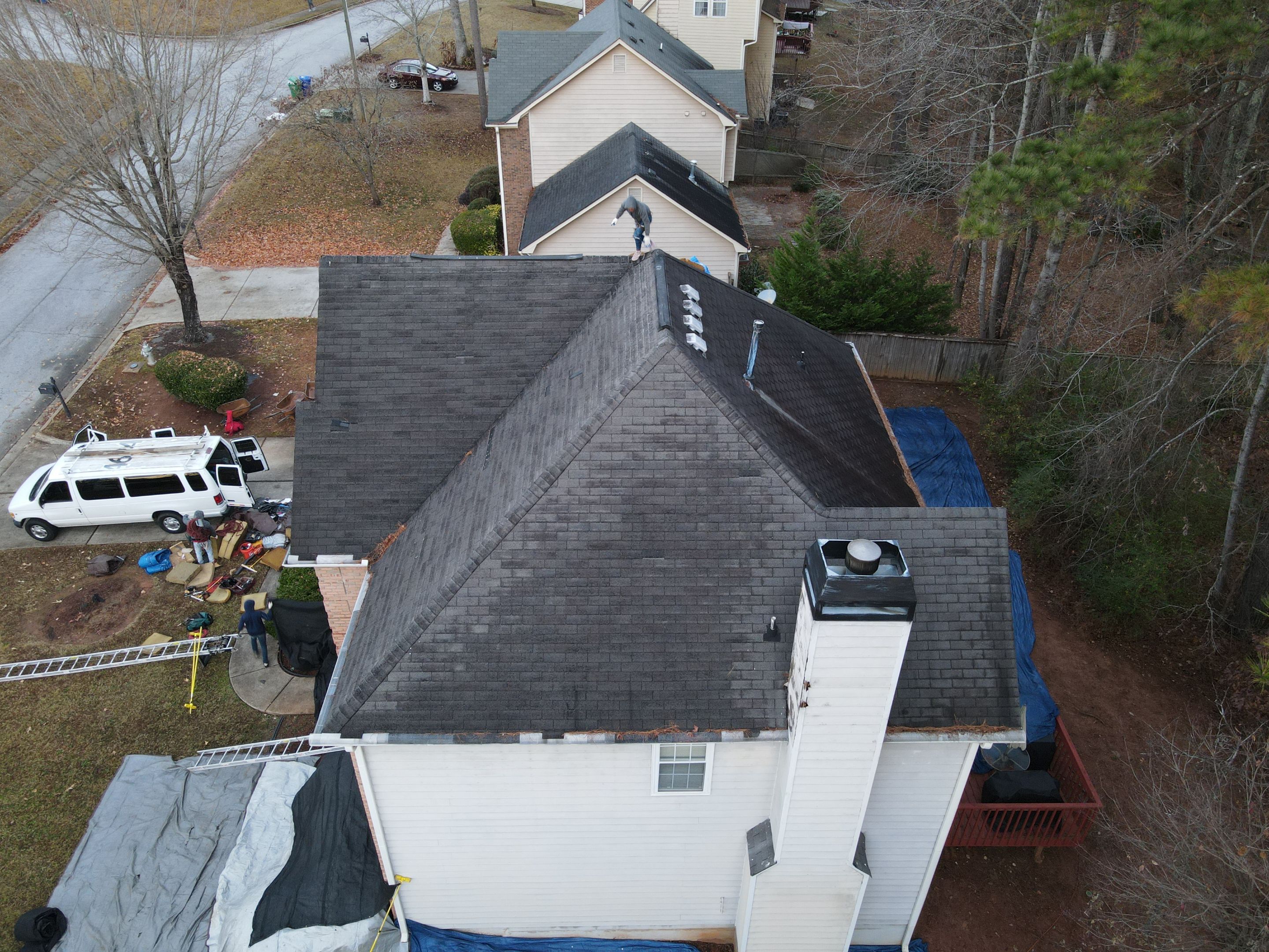 Residential Roofing Installation using Owens Corning by Inspector Roofing and Restoration