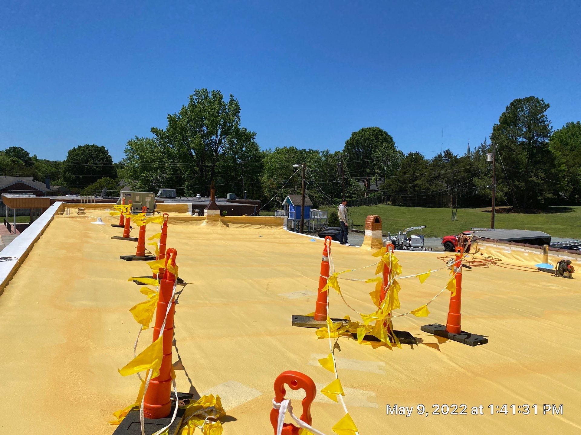 Spray Foam Roof  by Just In Time Roofing and Restoration