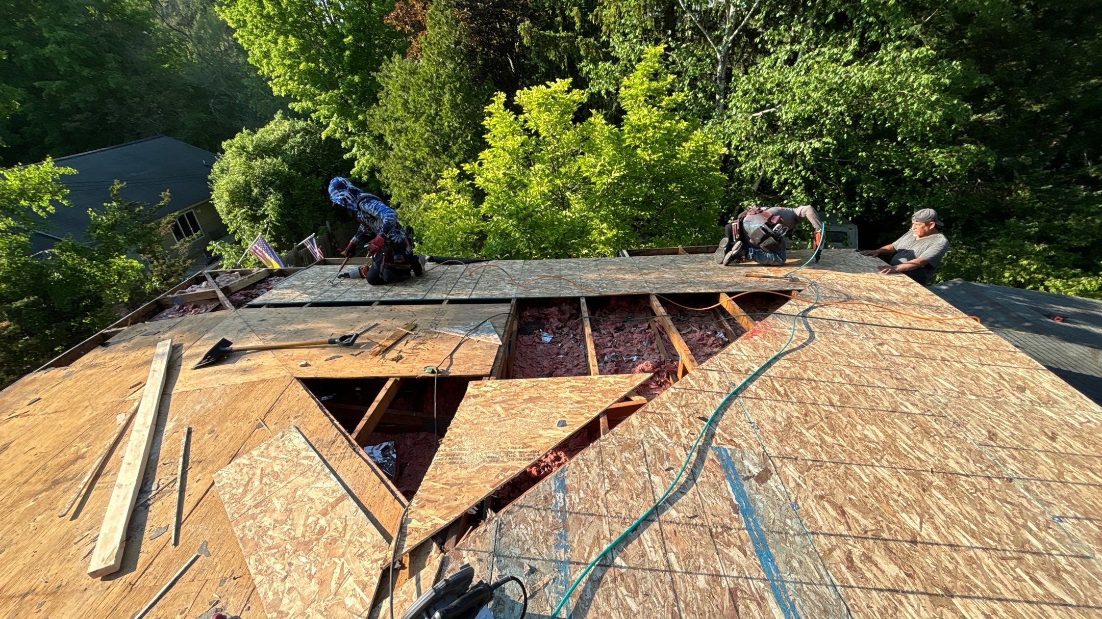 Roof Replacement using Owens Corning Duration by 180 Contractors