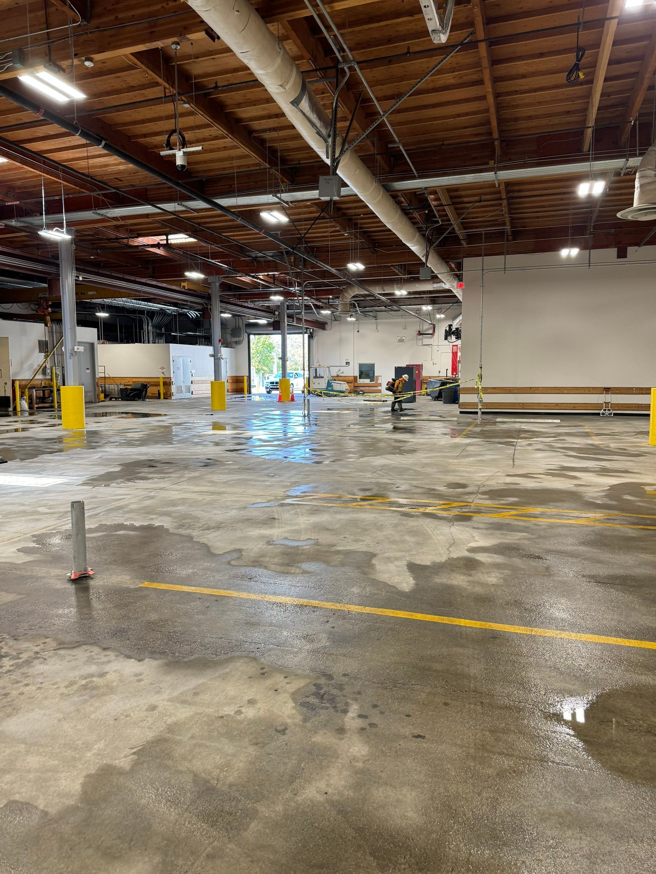 USPS Asphalt Patch Repair, Indoor Parking Lot Sandblast, Outdoor Parking Lot Sealcoating & Indoor/Outdoor Parking Lot Striping  by Jireh Asphalt & Concrete Inc 