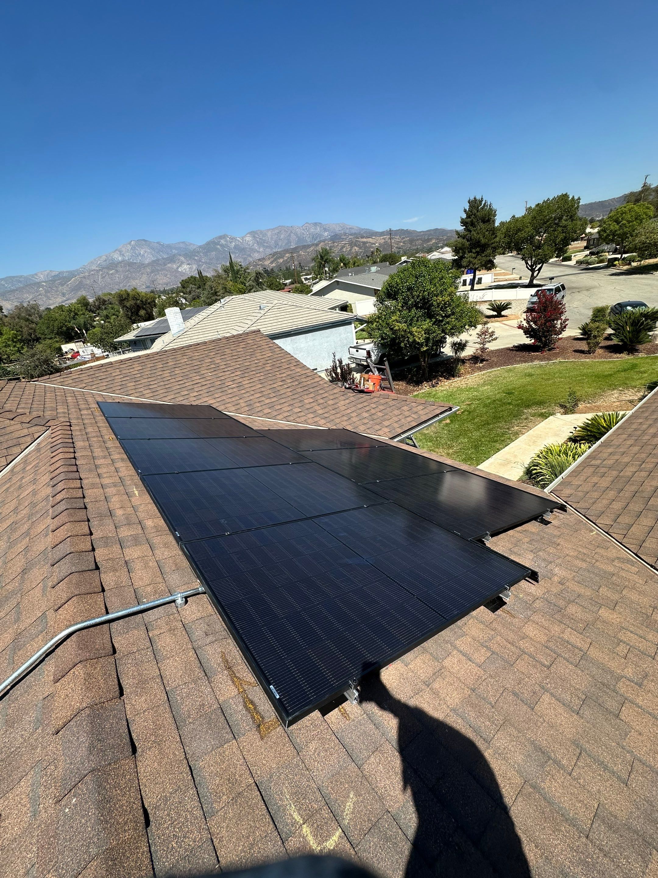 Residential Solar Installation and Enphase Battery Storage in Yucaipa by VIBE SOLAR