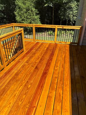 Deck using Wood Sealant