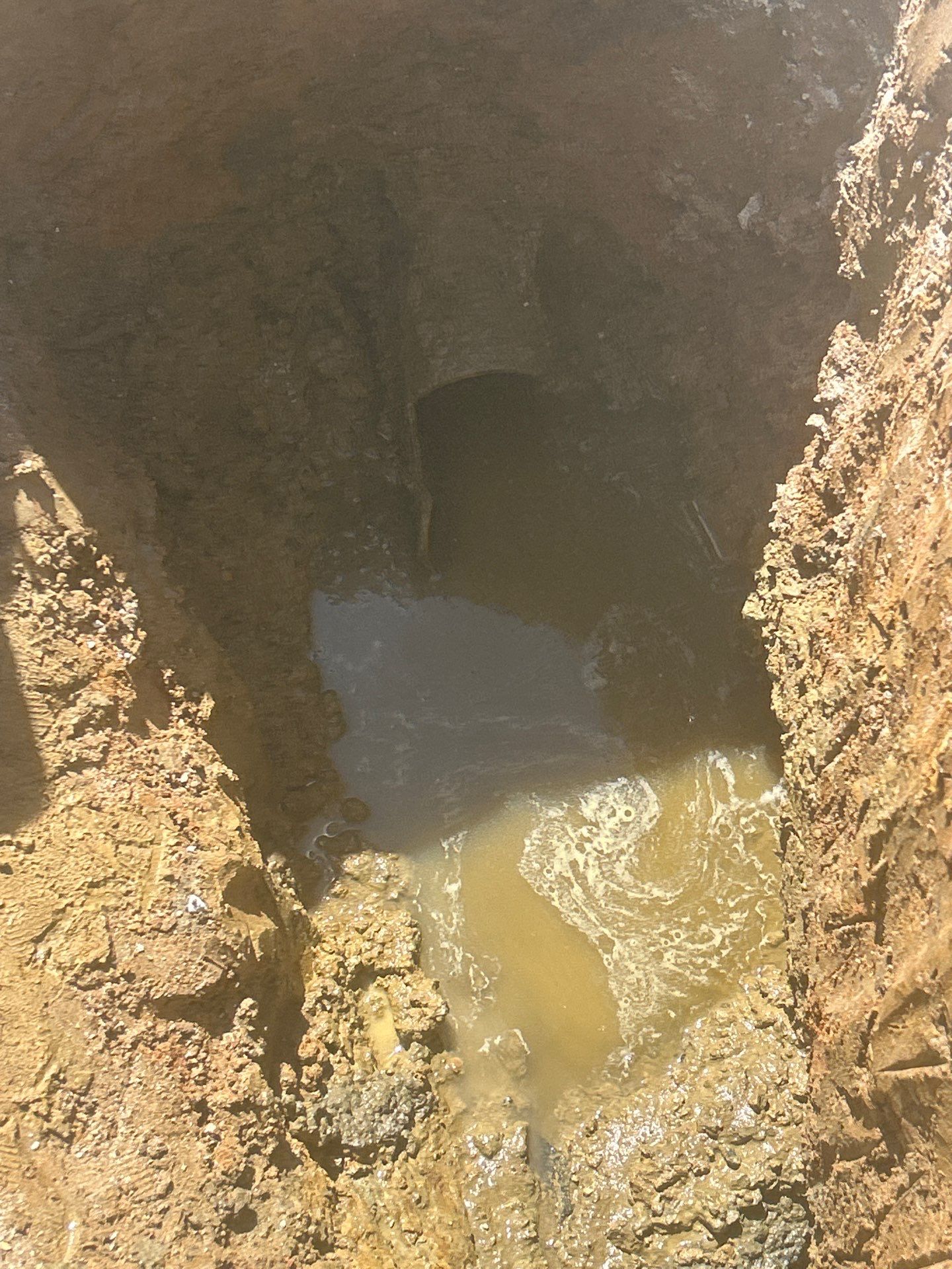 Commercial Drain Repair Project in Marshall by Rub-A-Dub Plumbing