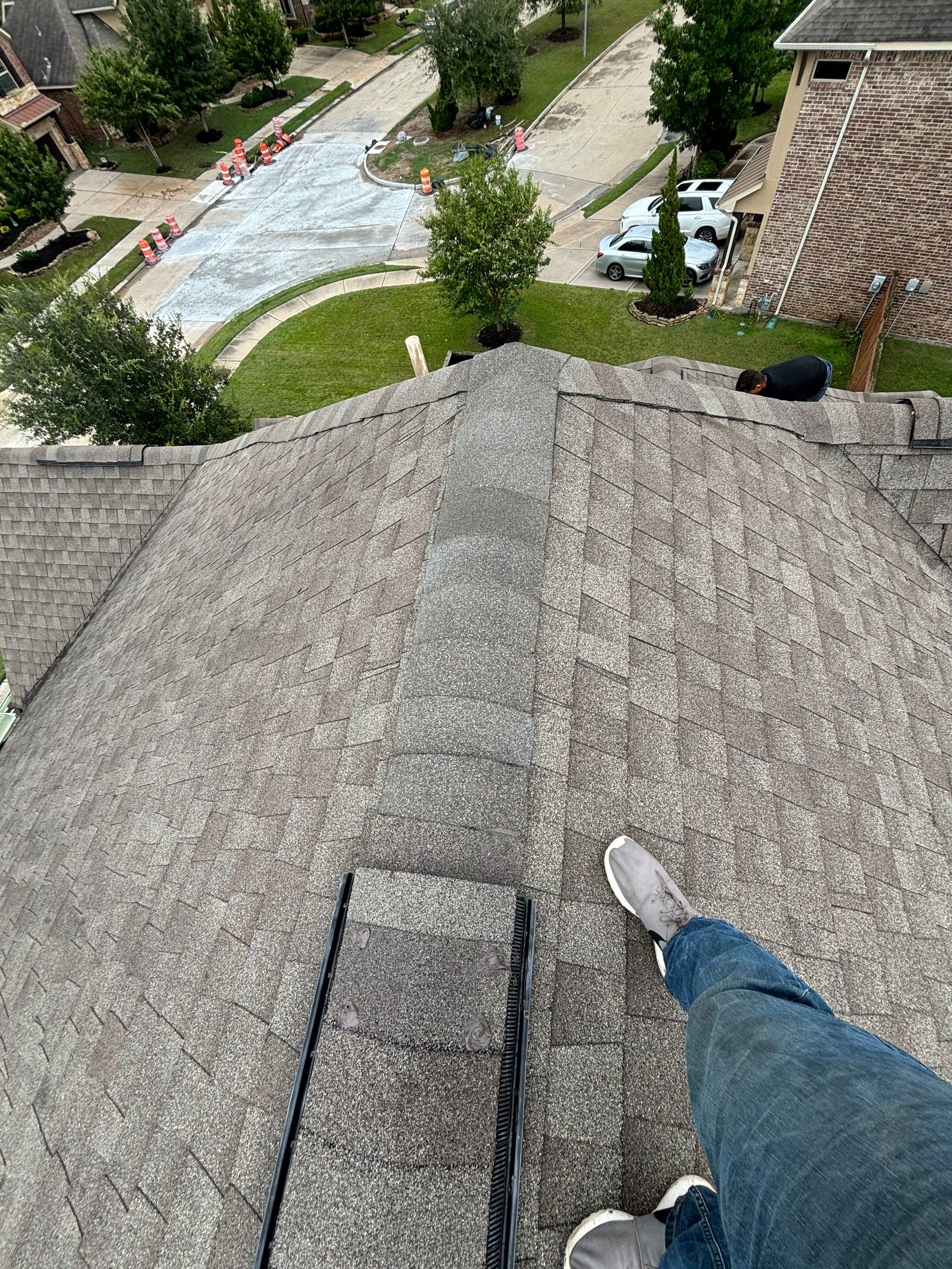 Residential Roofing Repair using Owen's Corning Duration (Lifetime) Shingles by Roof Repair Company