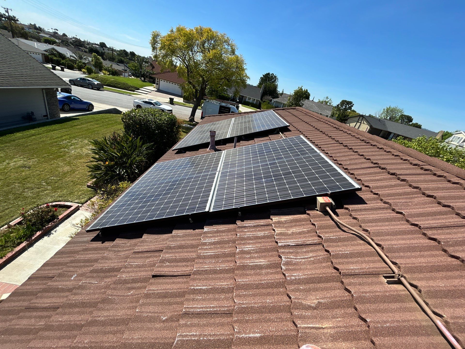 Solar Panel Installation and Home Battery System in Yorba Linda by AWS Solar