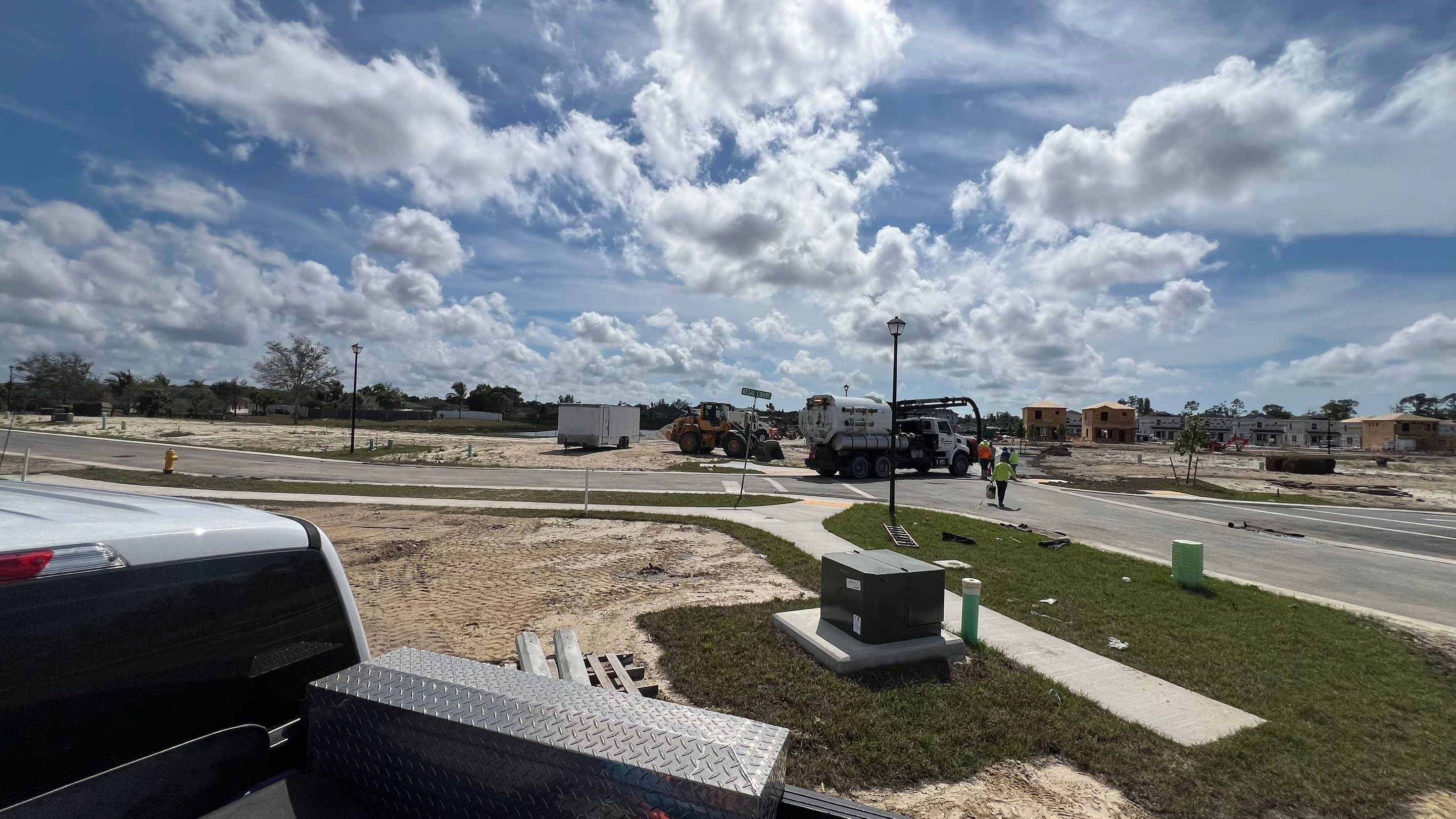 New Community Stormwater System Catch Basin Cleaning by APS Power & Water