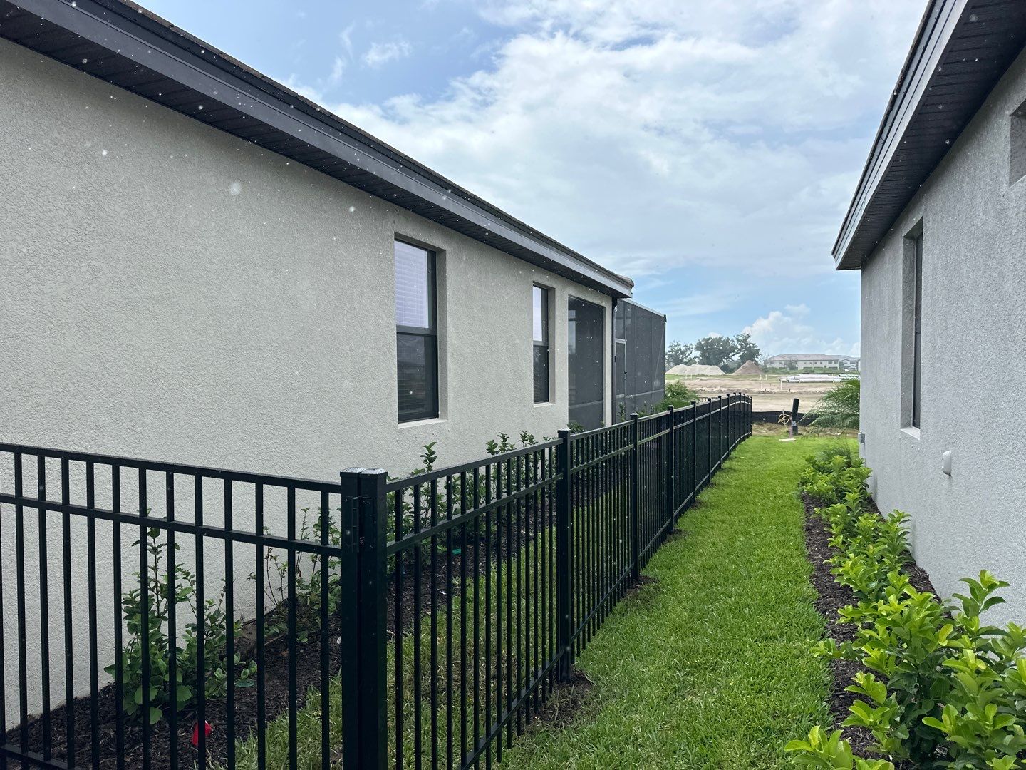 Aluminum Fence Installation using 3 Rail Aluminum Fence by Asap fence and gates, LLC