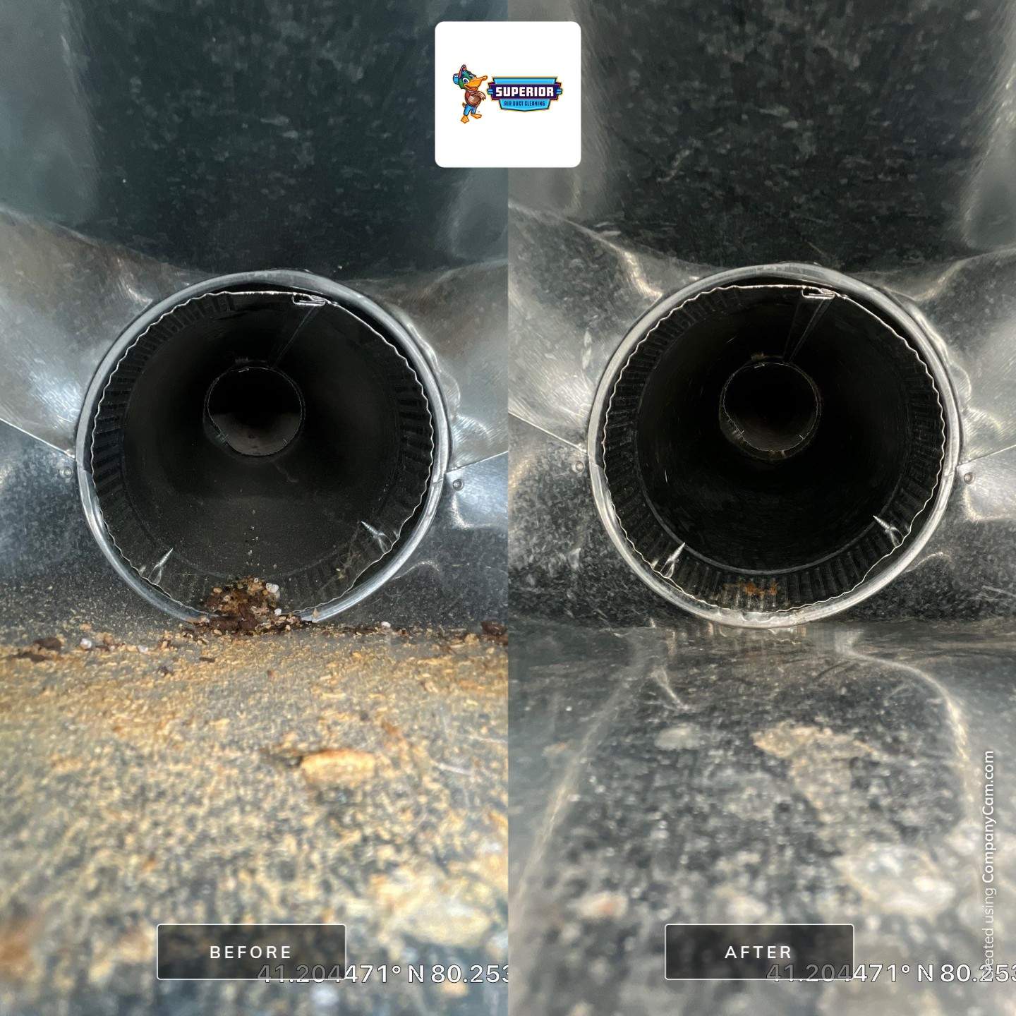 Air Duct Cleaning With a Vacuum Truck in Mercer, PA by Superior Air Duct Cleaning