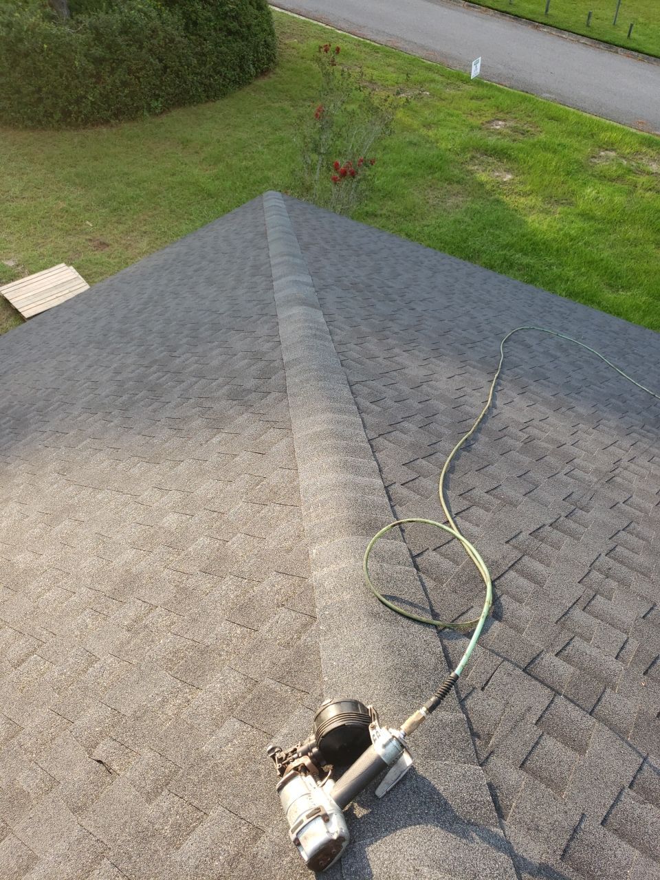 Residential Roofing Installation using Roof Replacement by American Roofing & Construction LLC