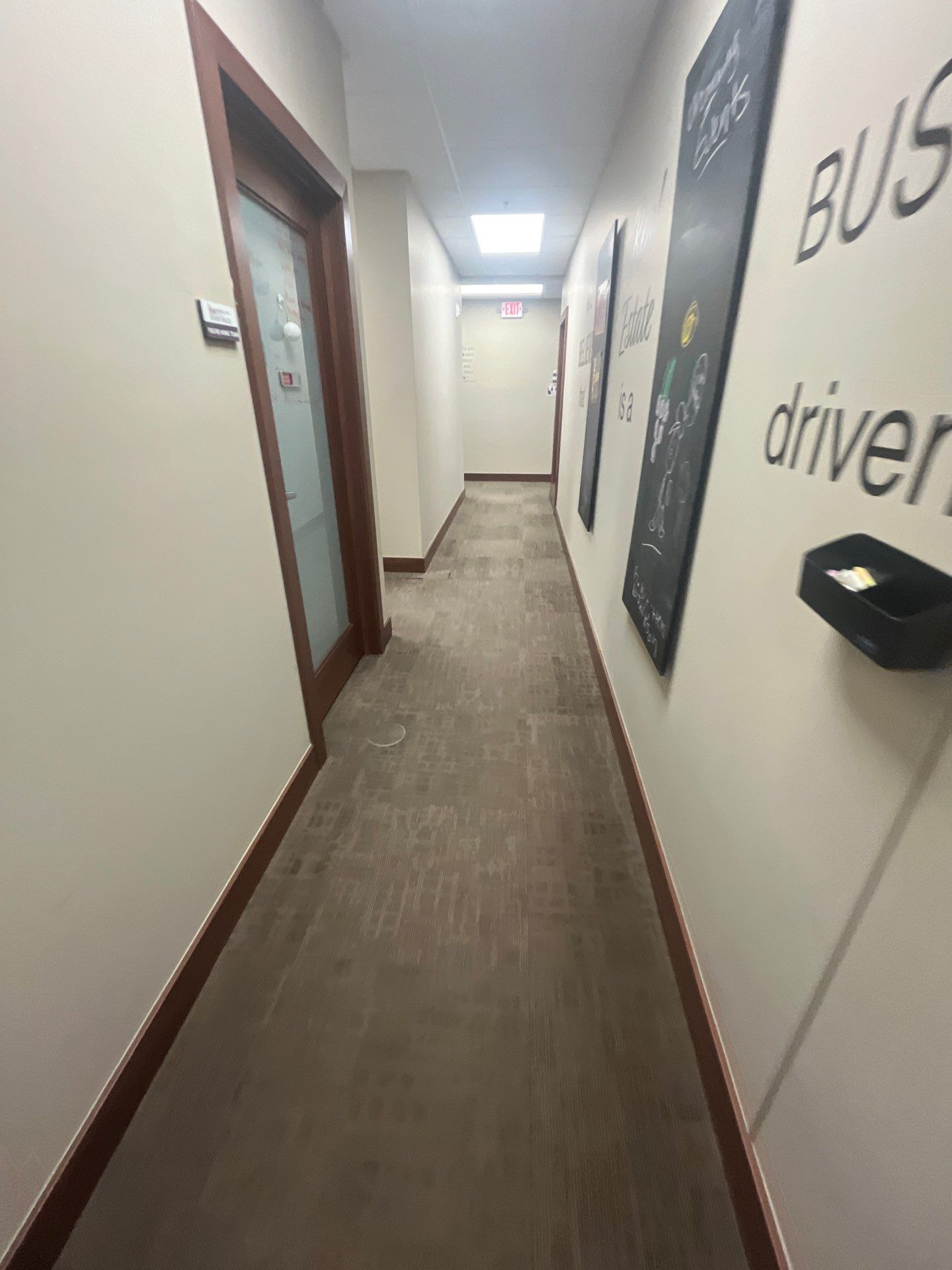 Commercial Office Interior Remodel and Modern Suite Refresh in Sioux Falls by Select Painting, Coatings & Garage Cabinets