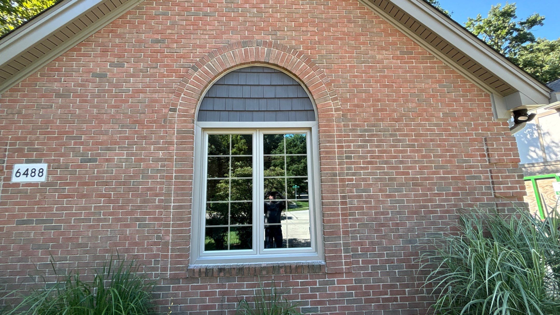 Roof Replacement using Owens Corning Peppercorn and Siding Replacement using Ascend Charcoal Smoke by 180 Contractors