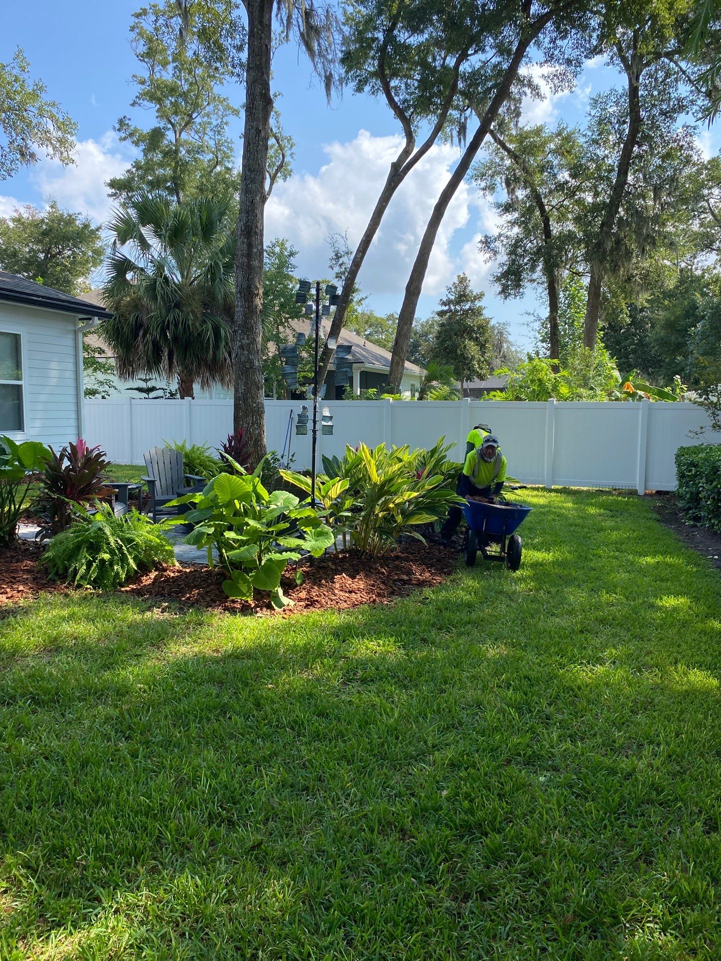 Pine Bark Install | Residential by ProGreen Services
