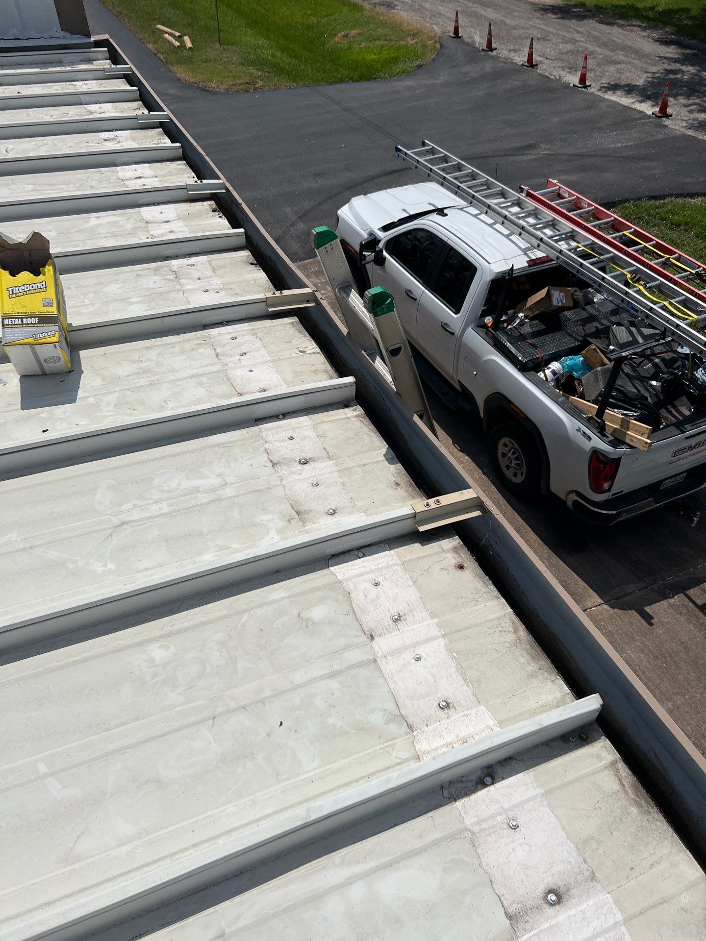 Commercial Roofing Repair using Metal by Roof Repair Company