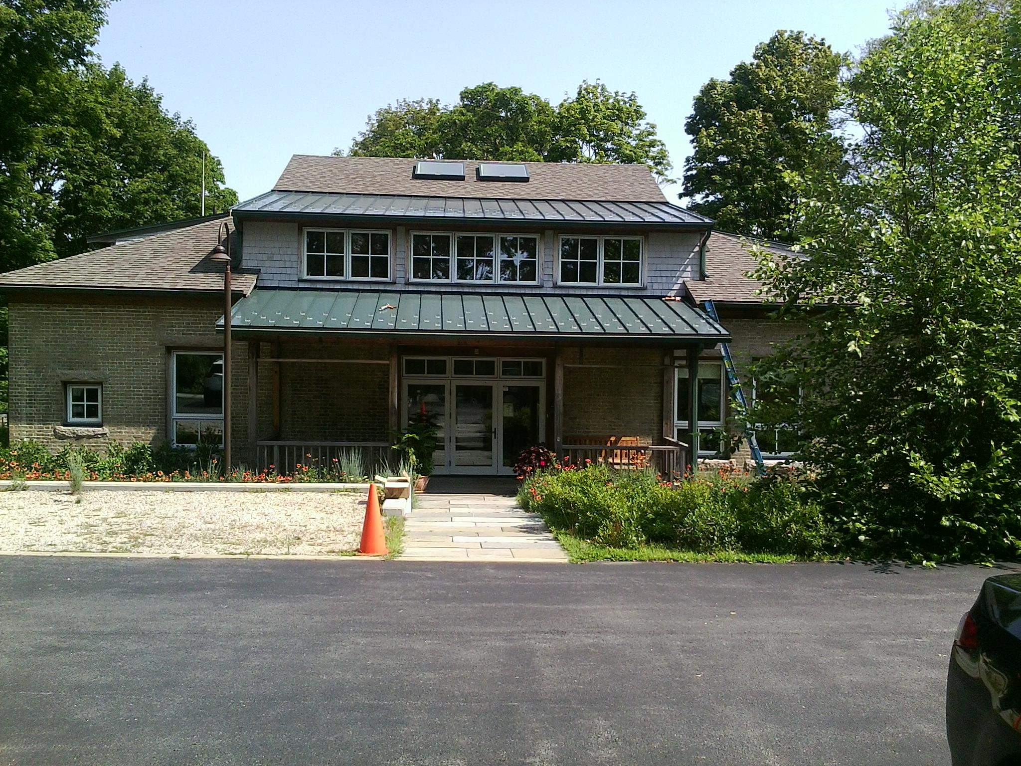 Green Gutters on the Woods Hole Research Center-Falmouth, MA by Gutter Pro Enterprises