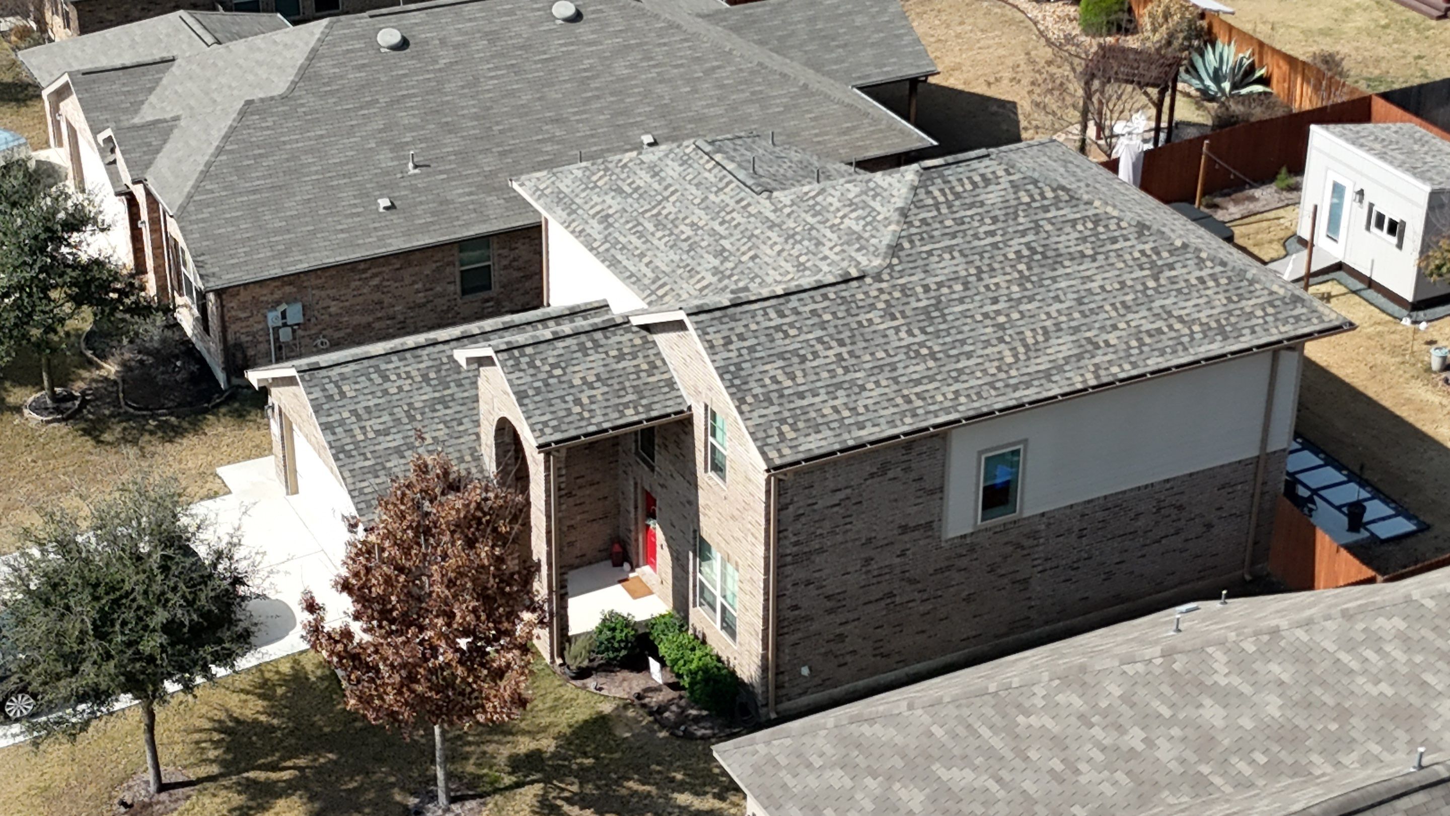 Residential Roofing Installation using IKO Dynasty Cornerstone WWD Class 3 Impact Resistant by Lightning Exteriors