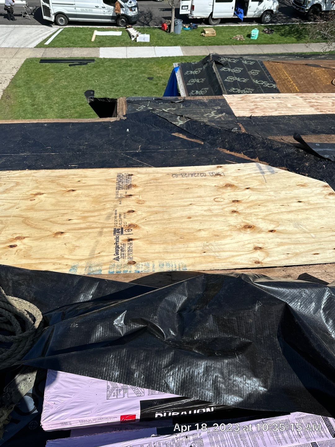 Residential Roofing Installation using Owens Corning Duration by Pro Home Services Inc