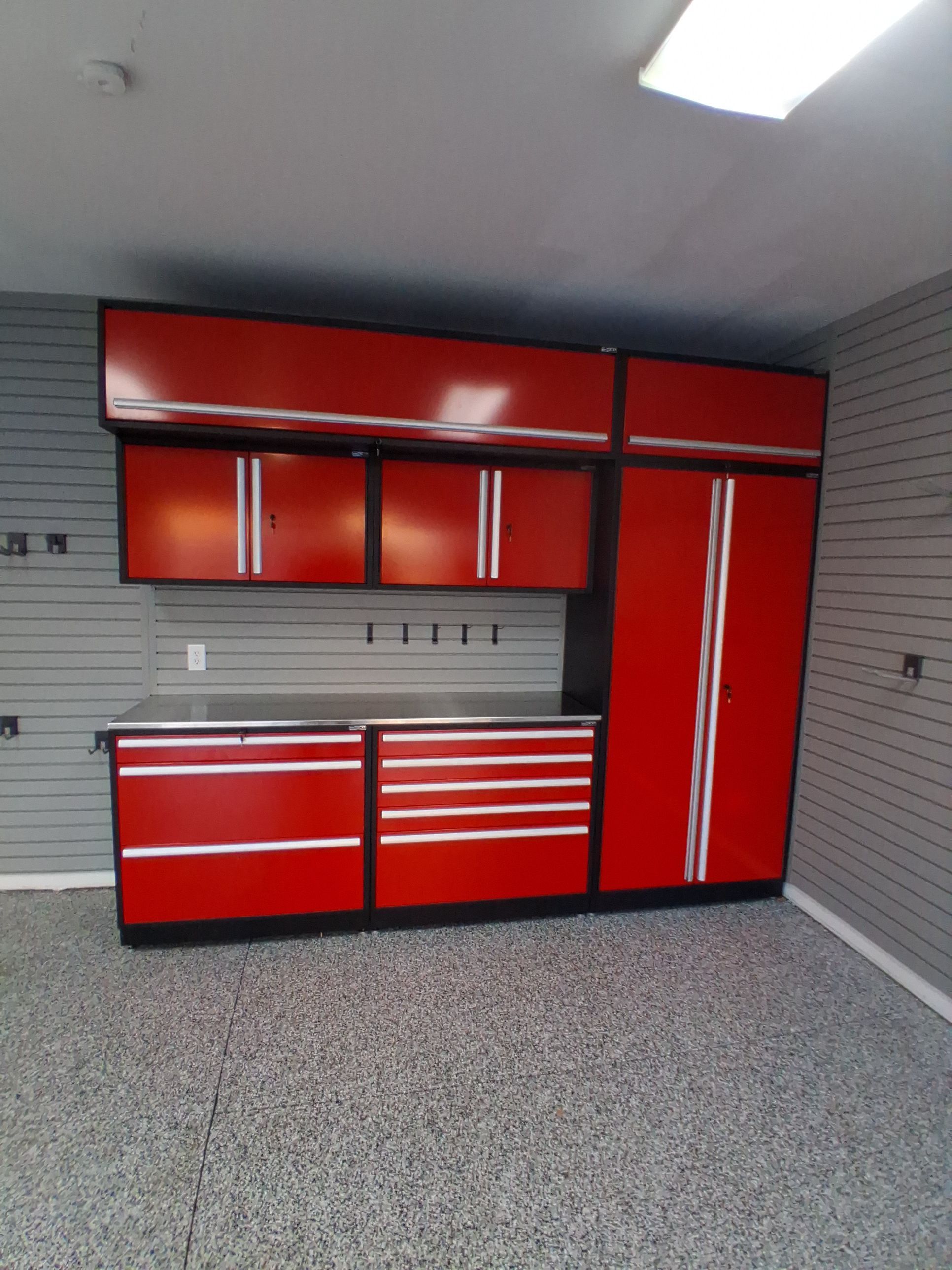 Garage Coating & Storage in South Bend! by Innovative Spaces / Innovative Concrete Coatings