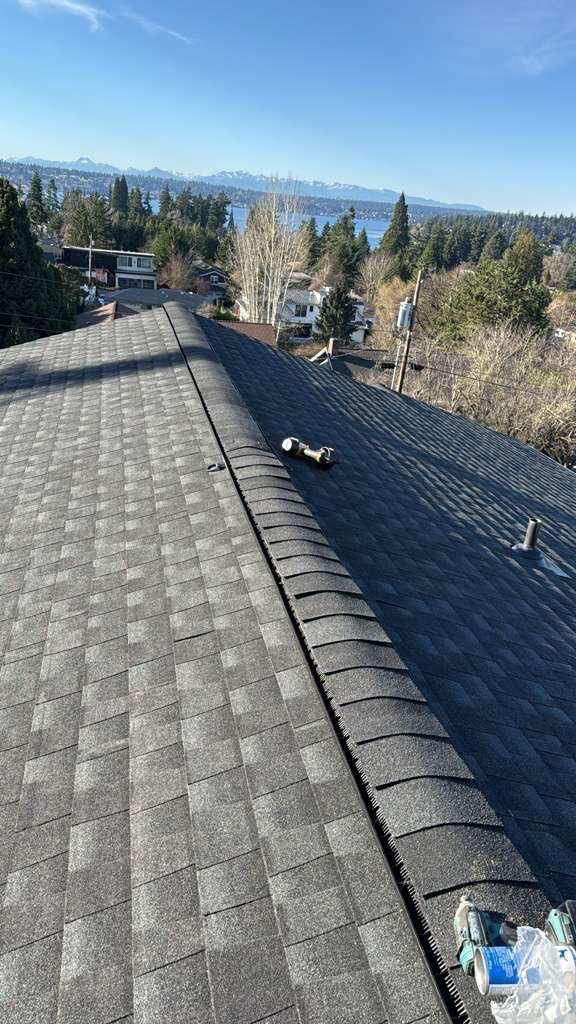 Residential Roofing Installation using GAF UHDZ Shingles by Roofing Formula LLC