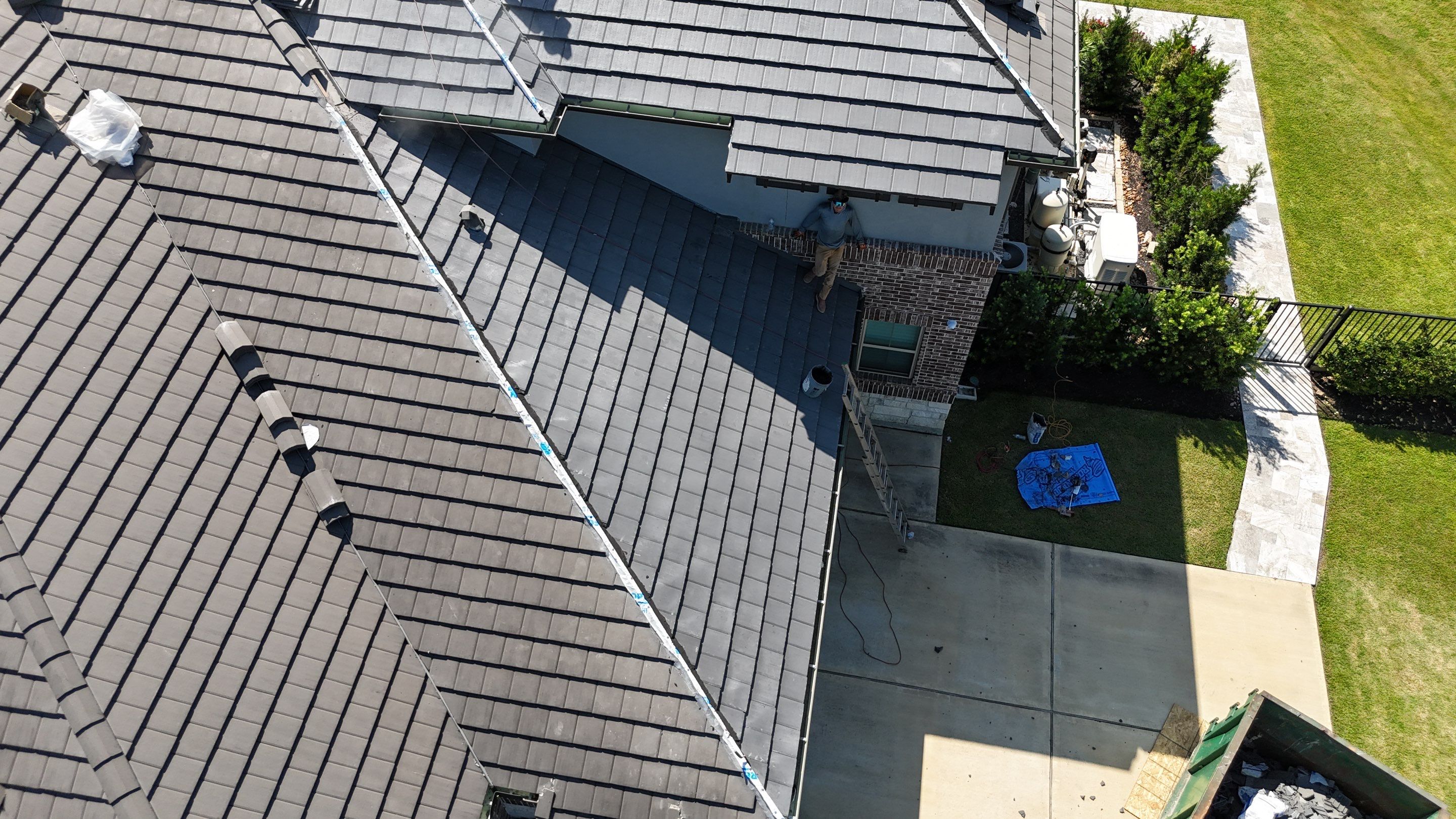 Saxony Tile Repair in Bridgeland!  by Core Four Roofing