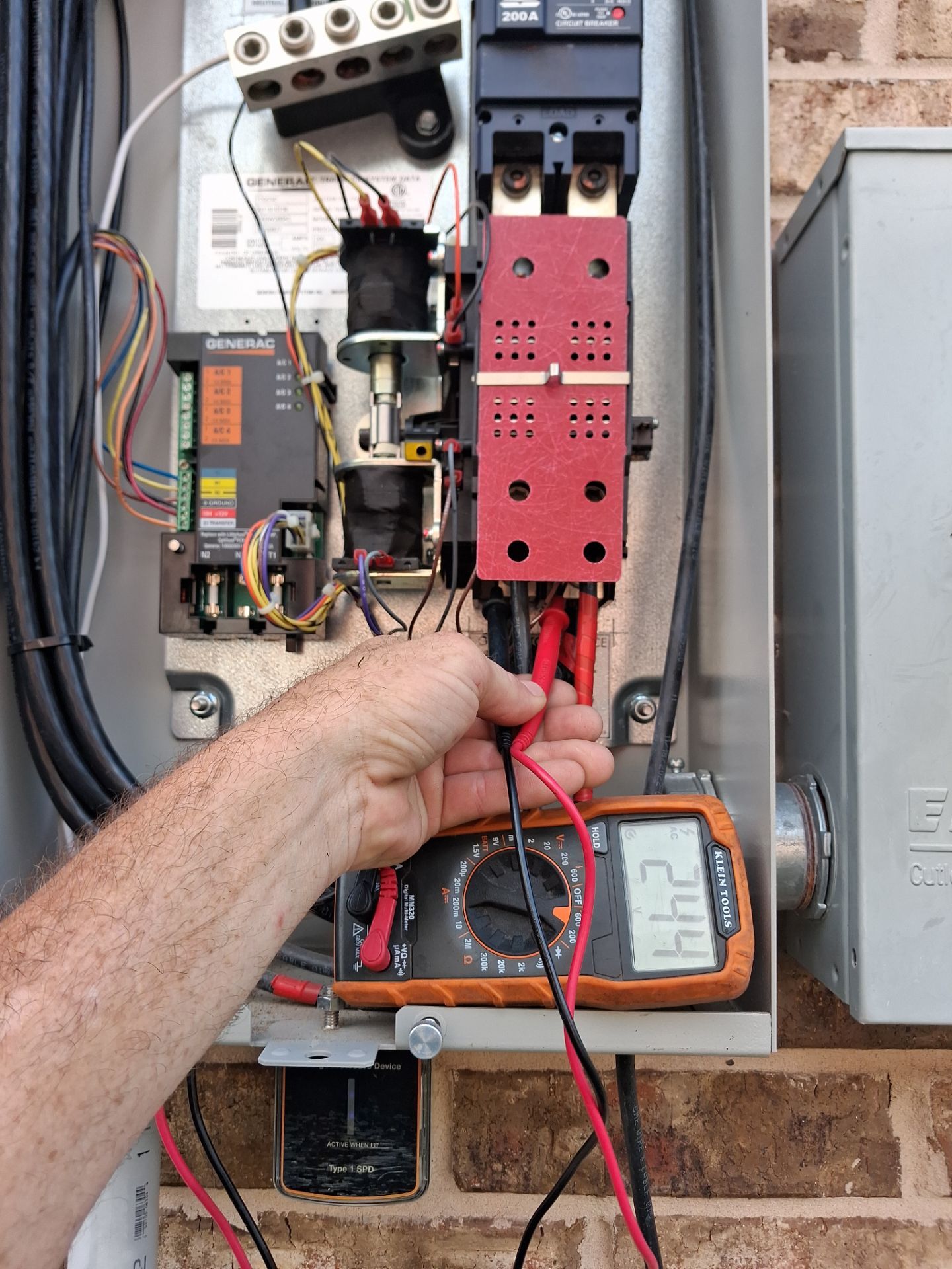 Residential Generac Standby Generator Preventative Maintenance in Spring, Texas by GenTex Elite Services