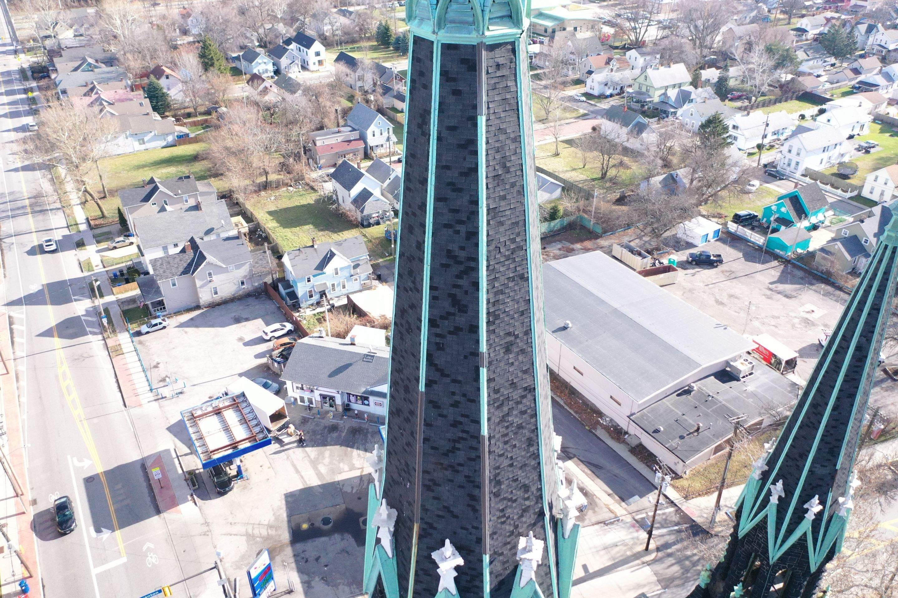 Drone Inspection by Absolute Roofing and Construction