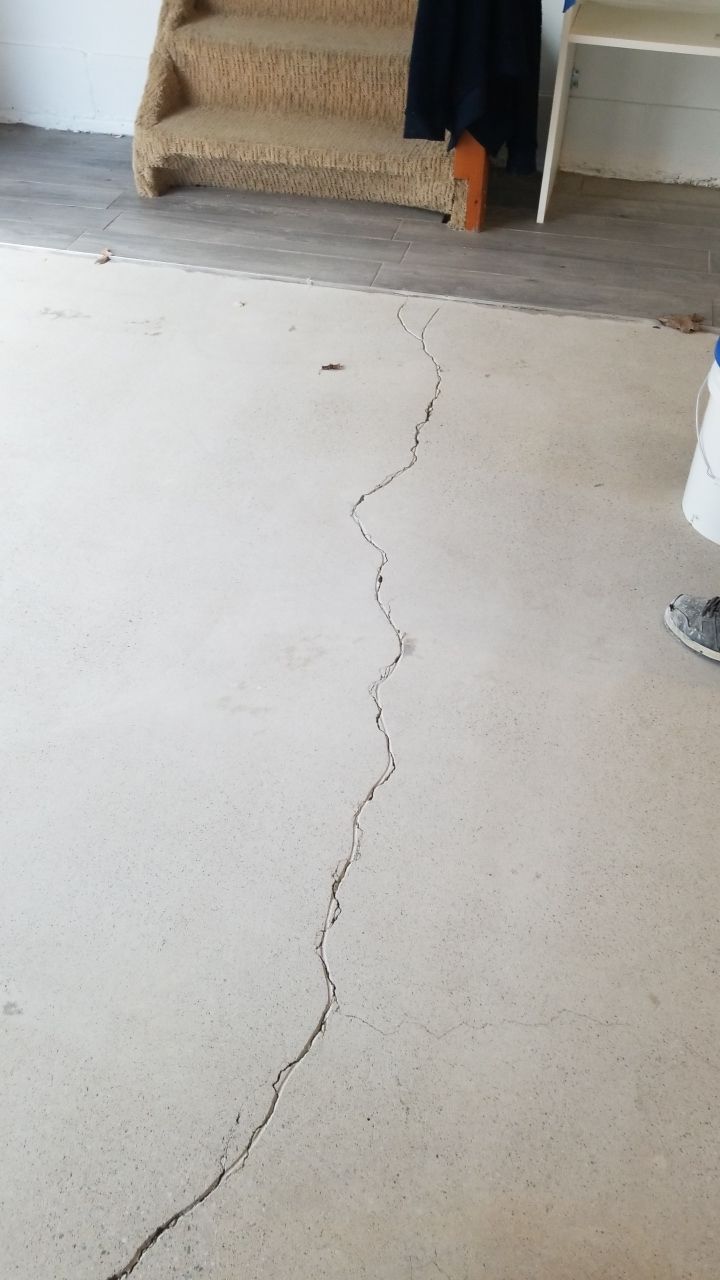 Garage Floor in Domino by Spectrum Painting, LLC