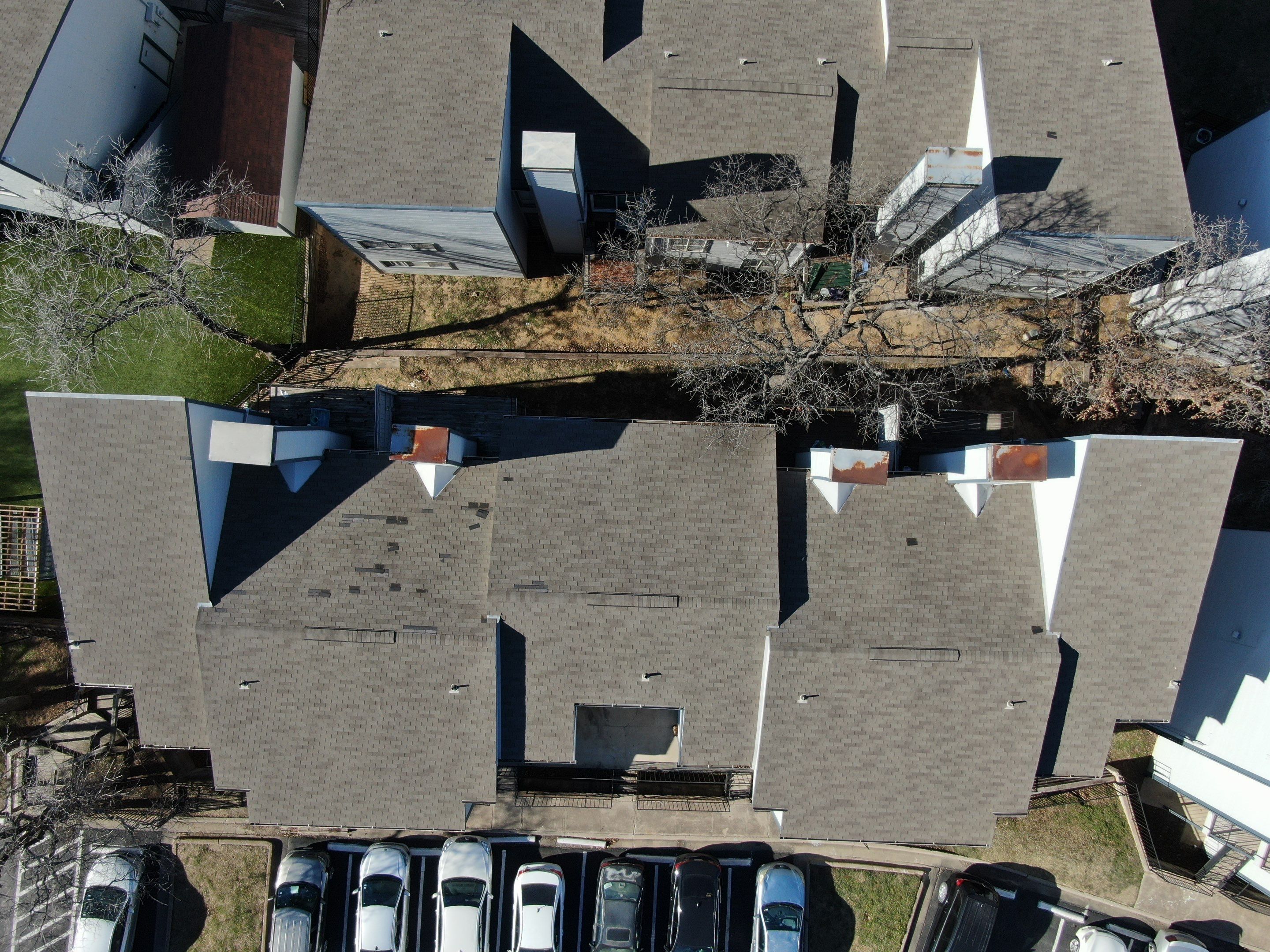 Apartment Roofing Repairs using Certainteed xt25 by Becker Roofing and Exteriors