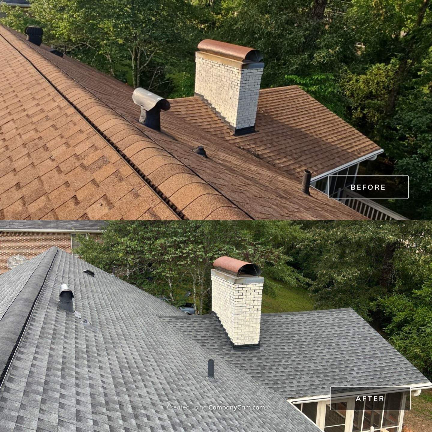 Shingle Replacement in Hoover (Charcoal) by The Roofing Dudes