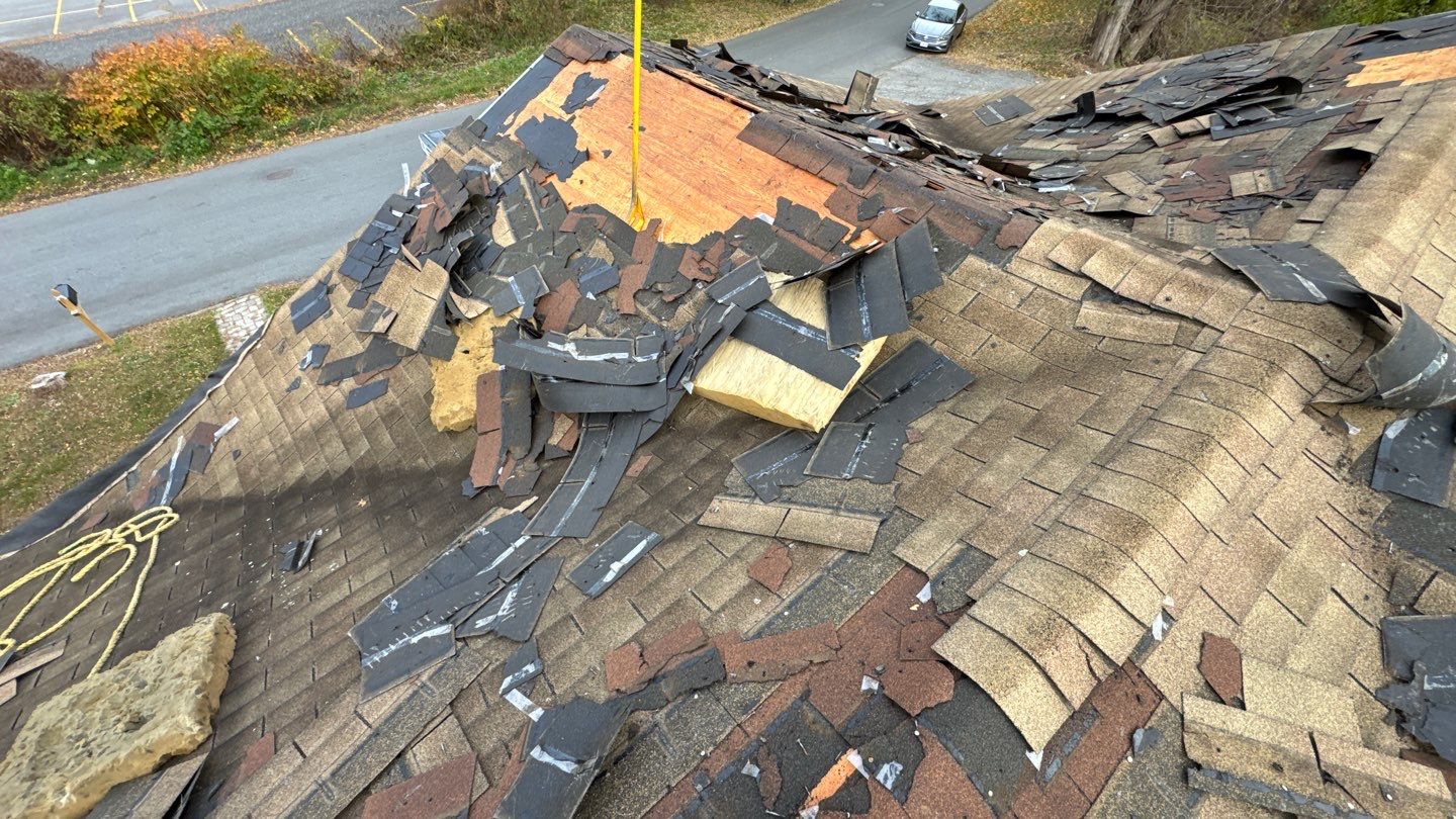 Full Roof Replacement with GAF Roofing System & New Gutters – Duplex Home by Sensible Home Solutions