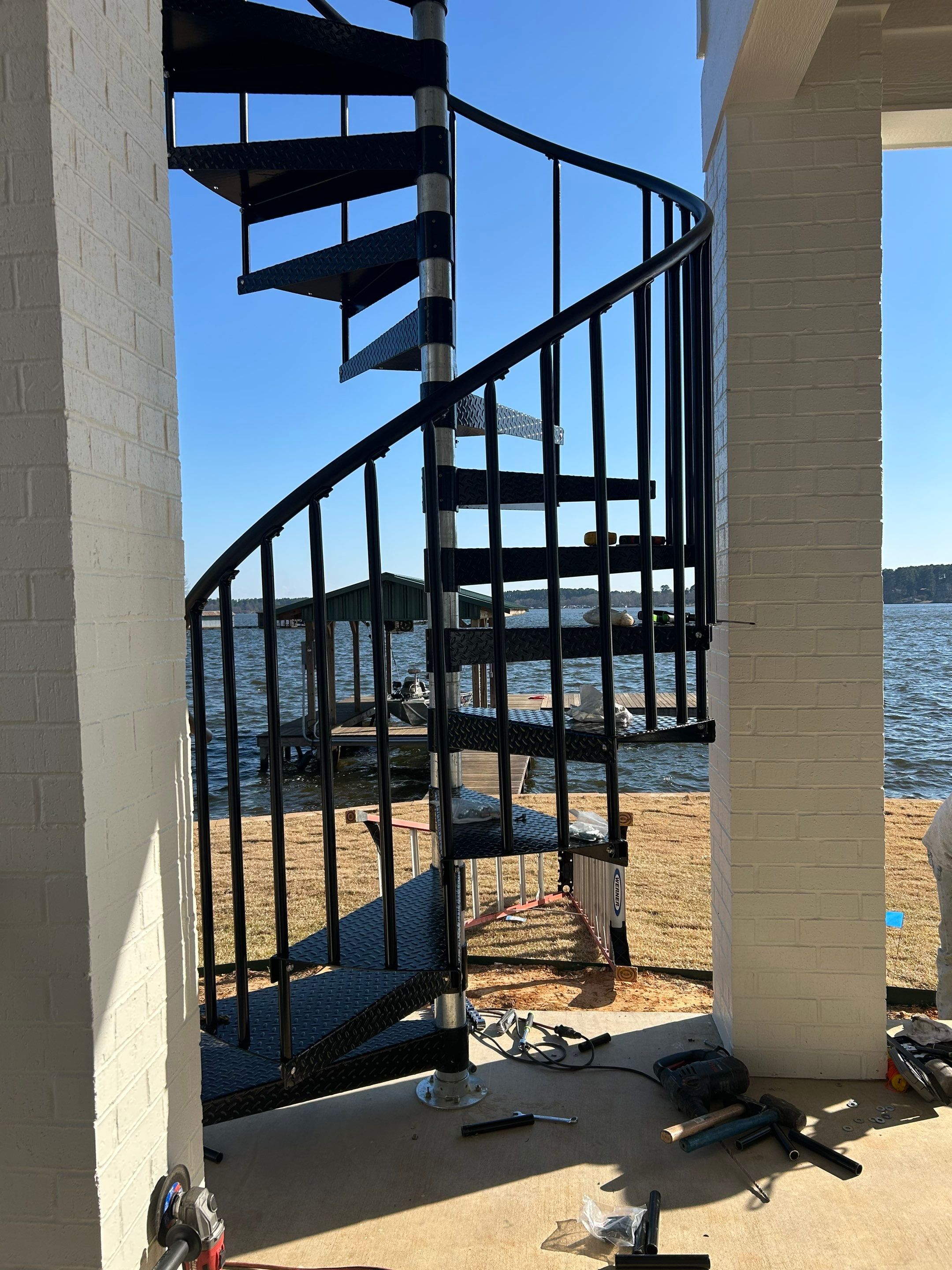 Spiral Stairway by Fidelity Metalworks