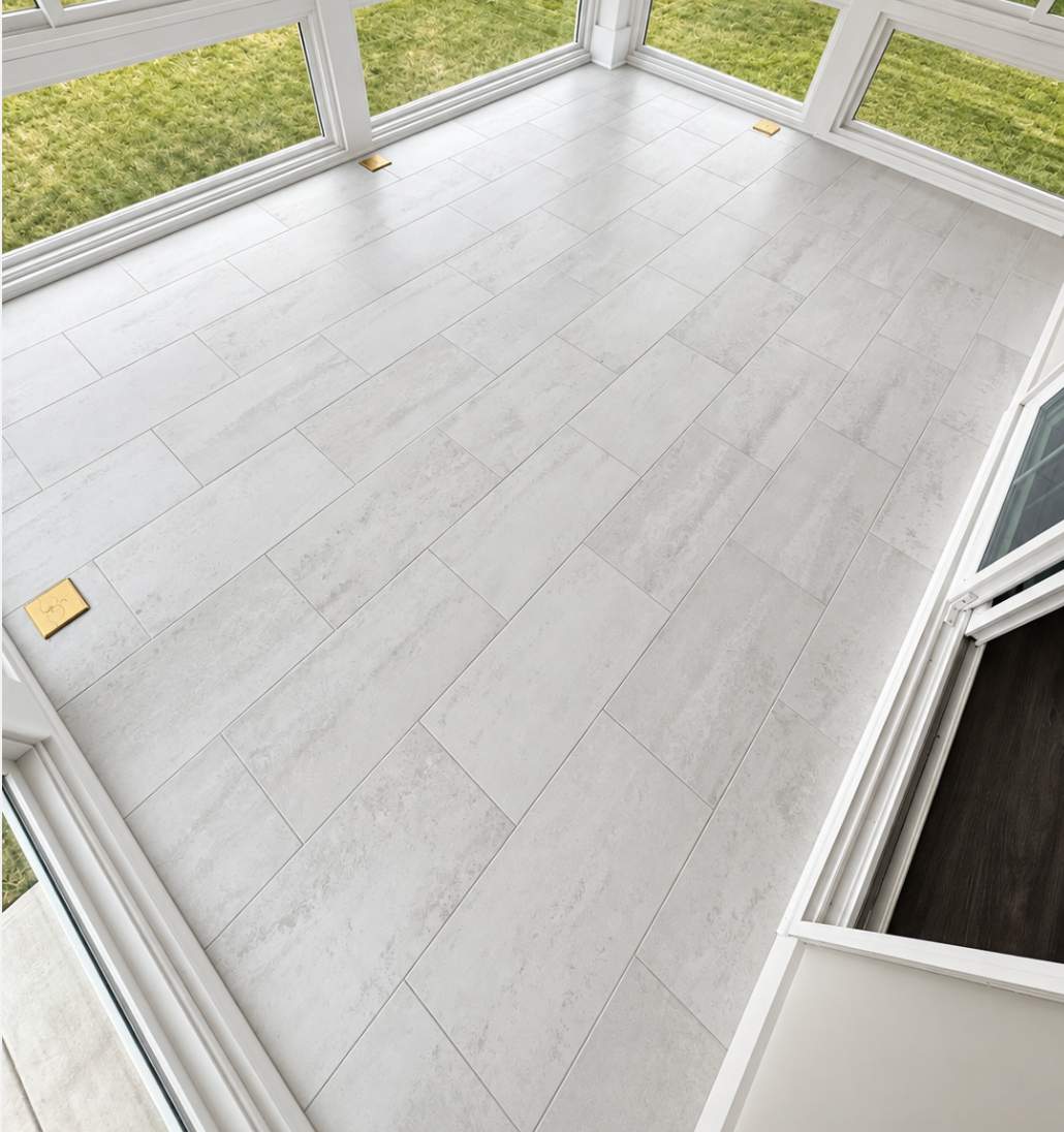 Dillard Sunroom by Integrity Tile and Home LLC