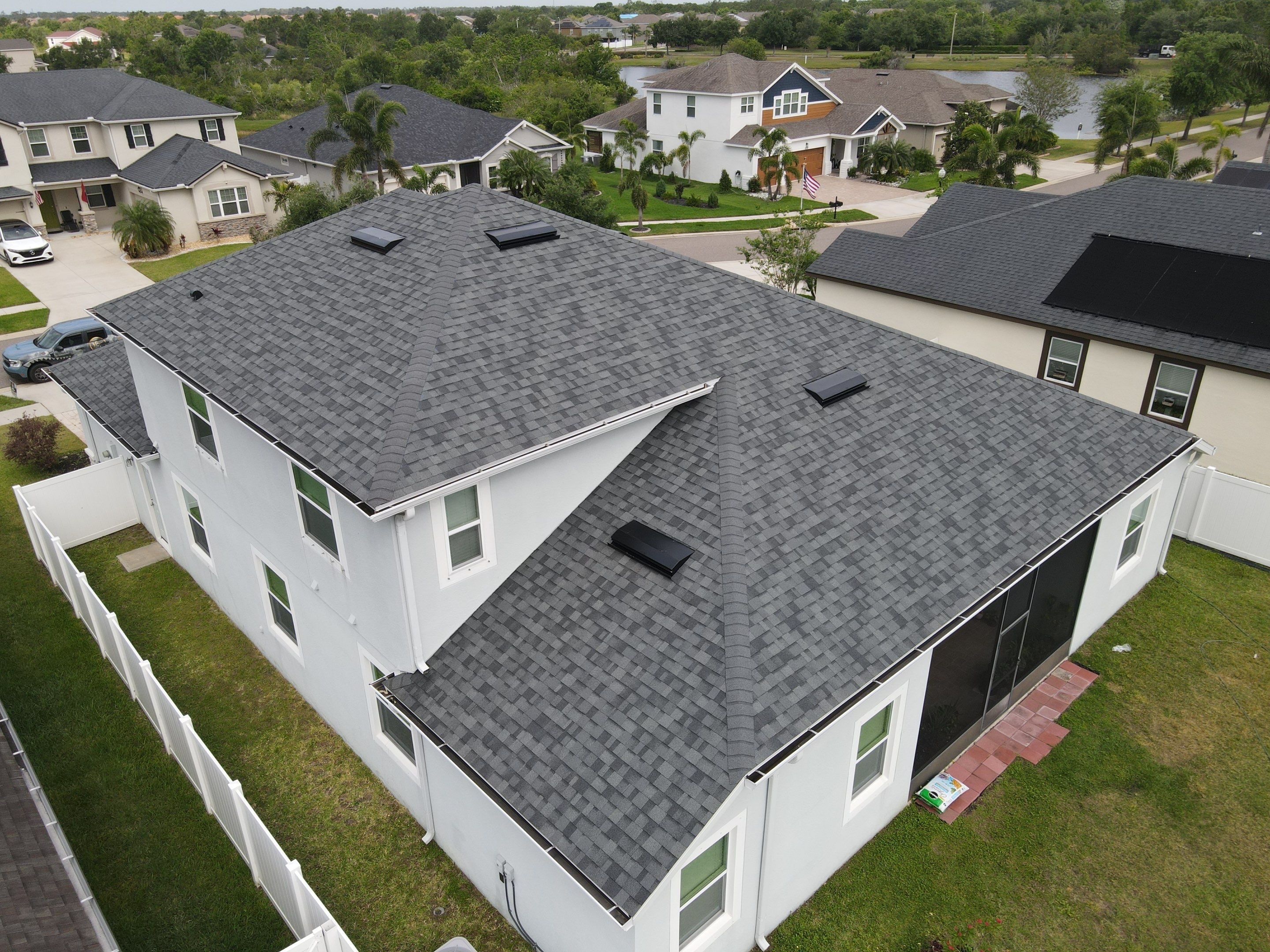 Roof Replacement in Riverview, FL. by Steadfast Roofing