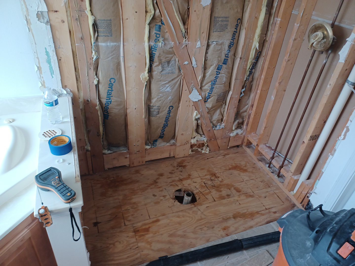 Project in West Bloomfield by EzDry Water Mitigation & Property Restoration