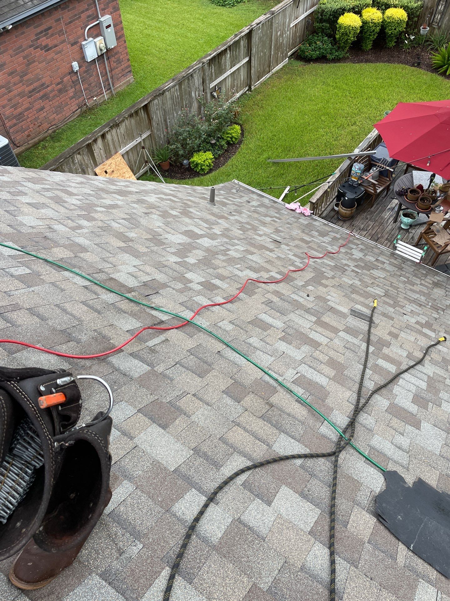 Residential Roofing Installation using Owen's Corning Duration (Lifetime) Shingles by Roof Repair Company