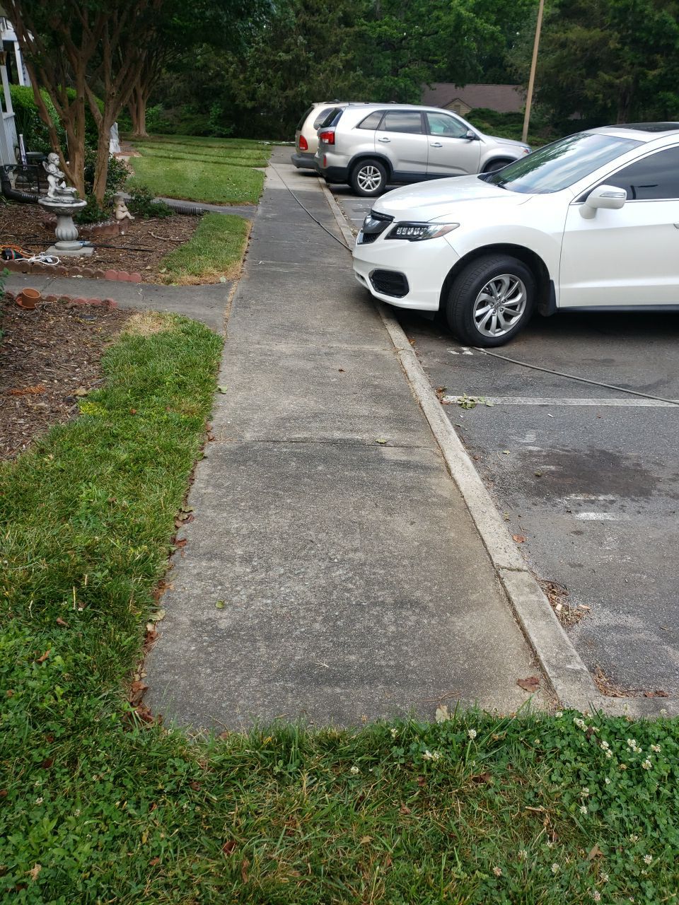 Gutter Cleaning using water by G&H Home Tech Pros LLC