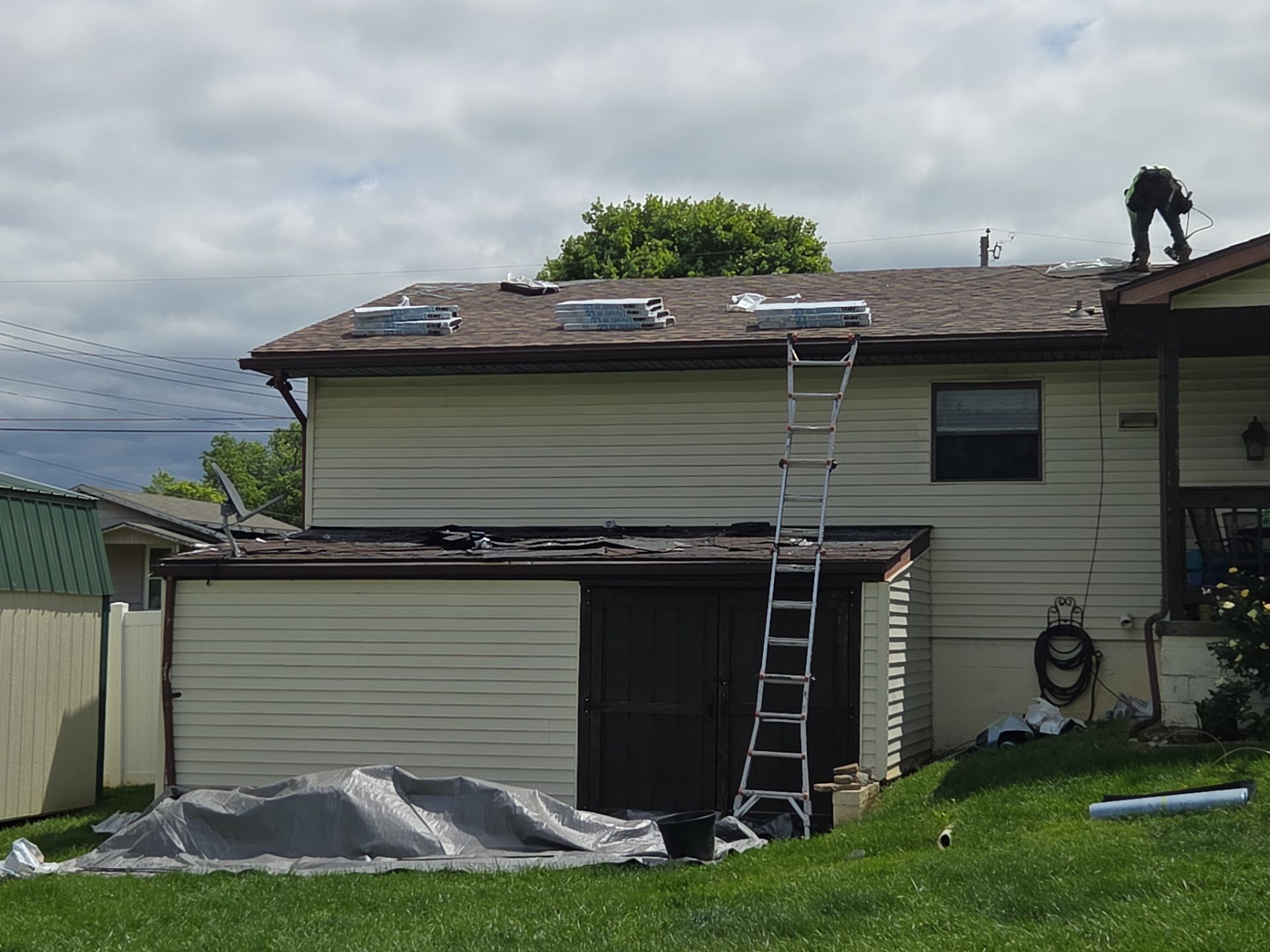 Residential Roofing Installation by Mr. Roofer