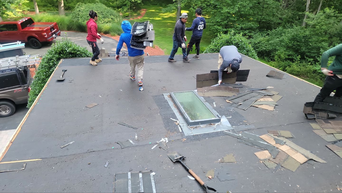 Roof Installation using GAF Timberline HDZ by ExteriorPros