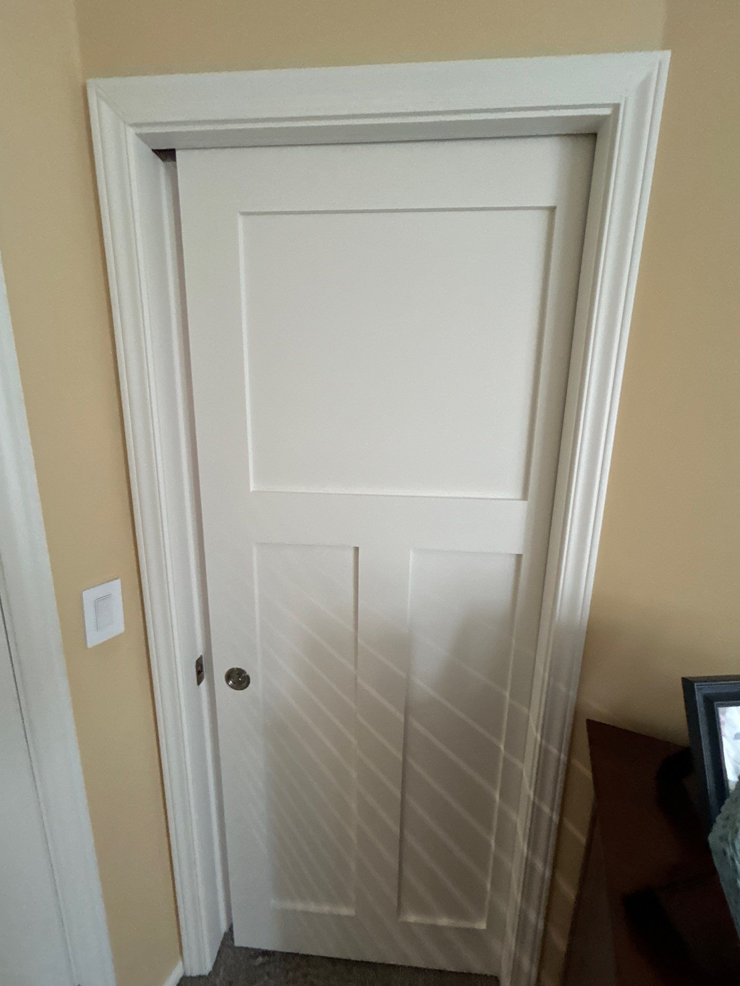 Interior painting, baseboard repair, and drywall install by Gordon Painting