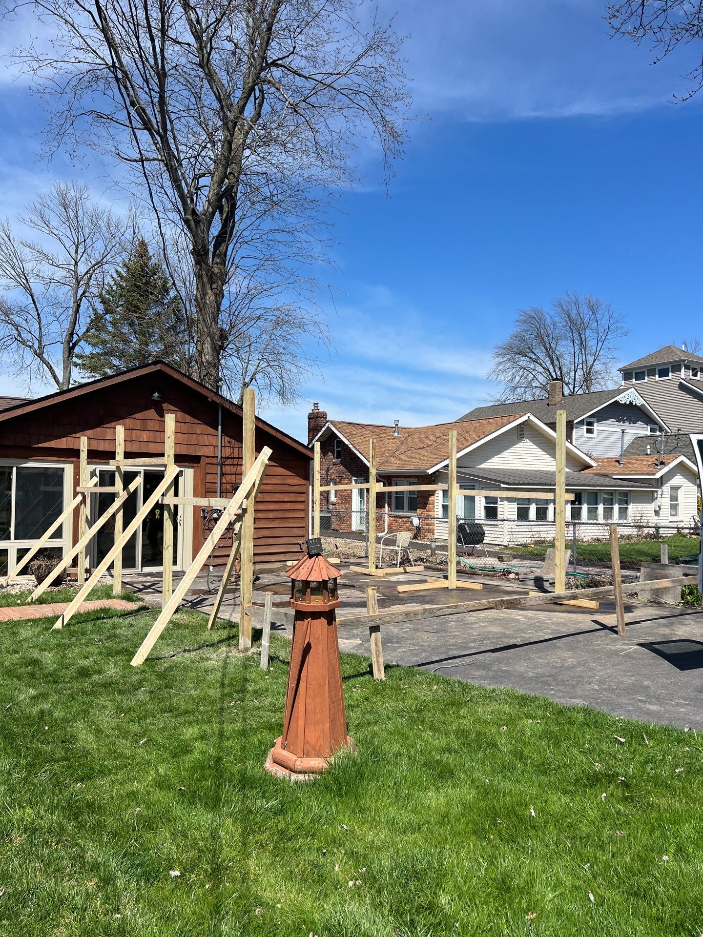 New Carport Build by Clark Builders LLC